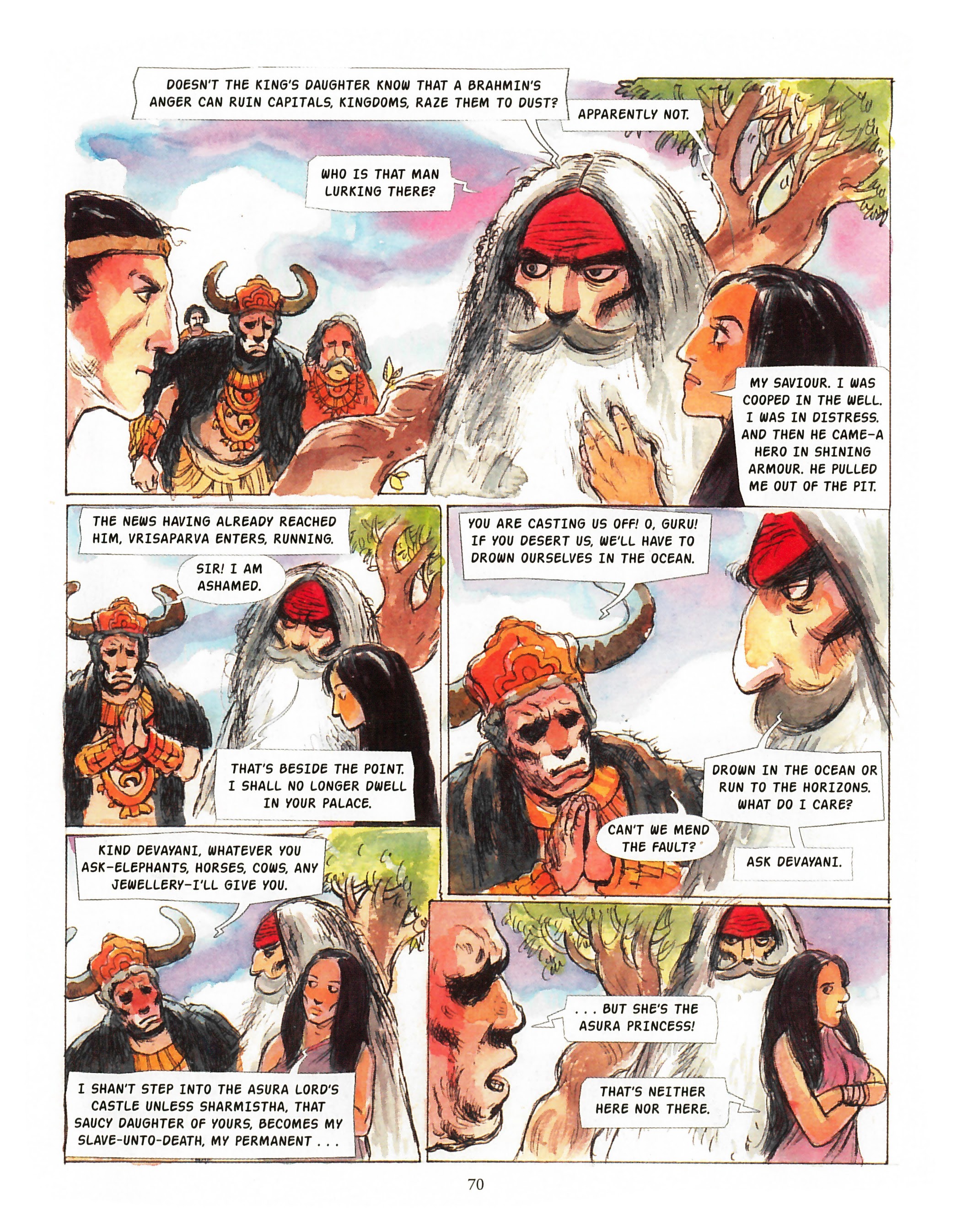 Read online Vyasa: The Beginning comic -  Issue # TPB (Part 1) - 77