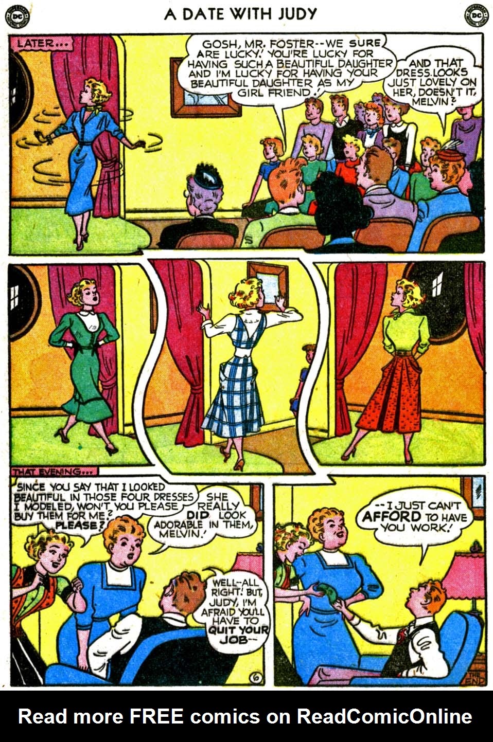 Read online A Date with Judy comic -  Issue #21 - 18