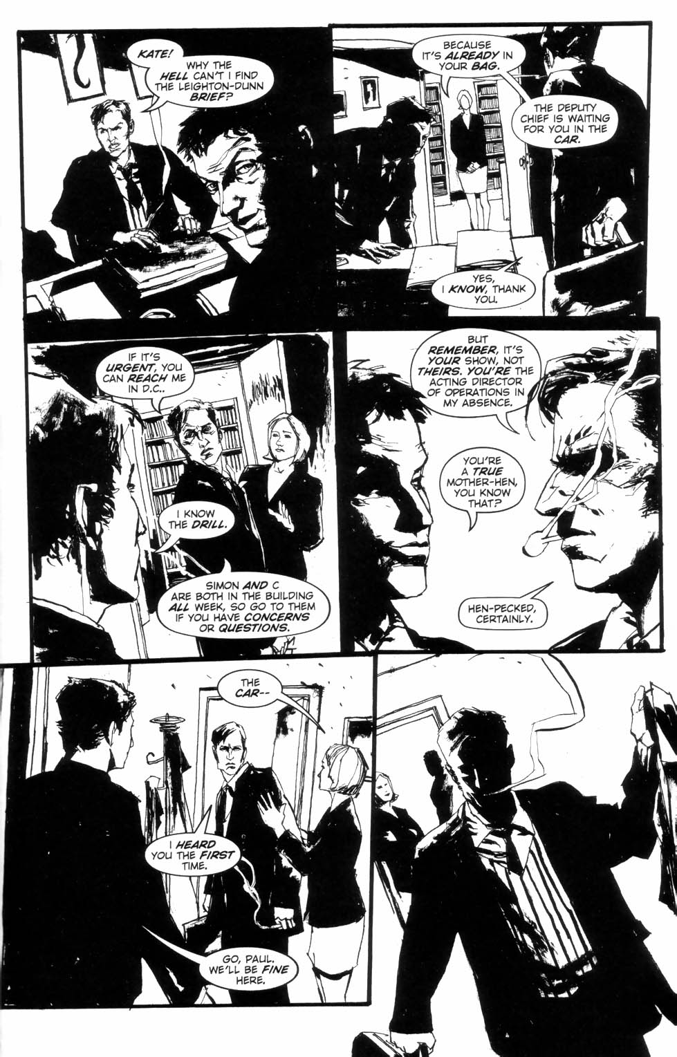 Read online Queen & Country comic -  Issue #13 - 9