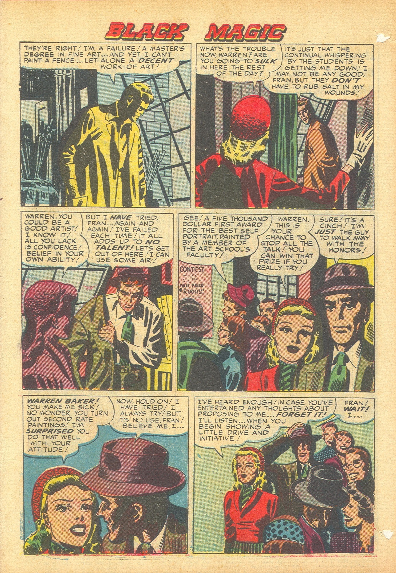 Read online Black Magic (1950) comic -  Issue #6 - 4