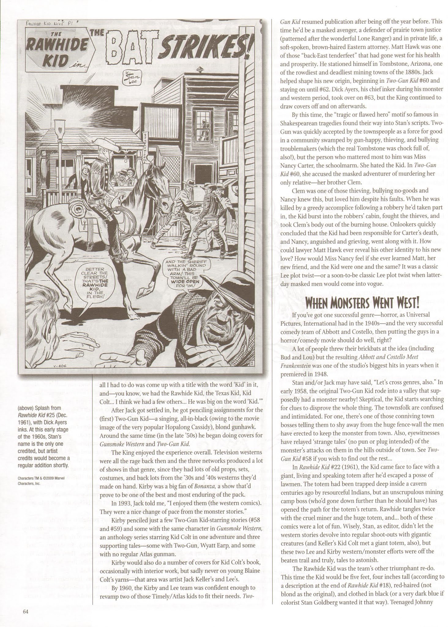Read online The Jack Kirby Collector comic -  Issue #53 - 64