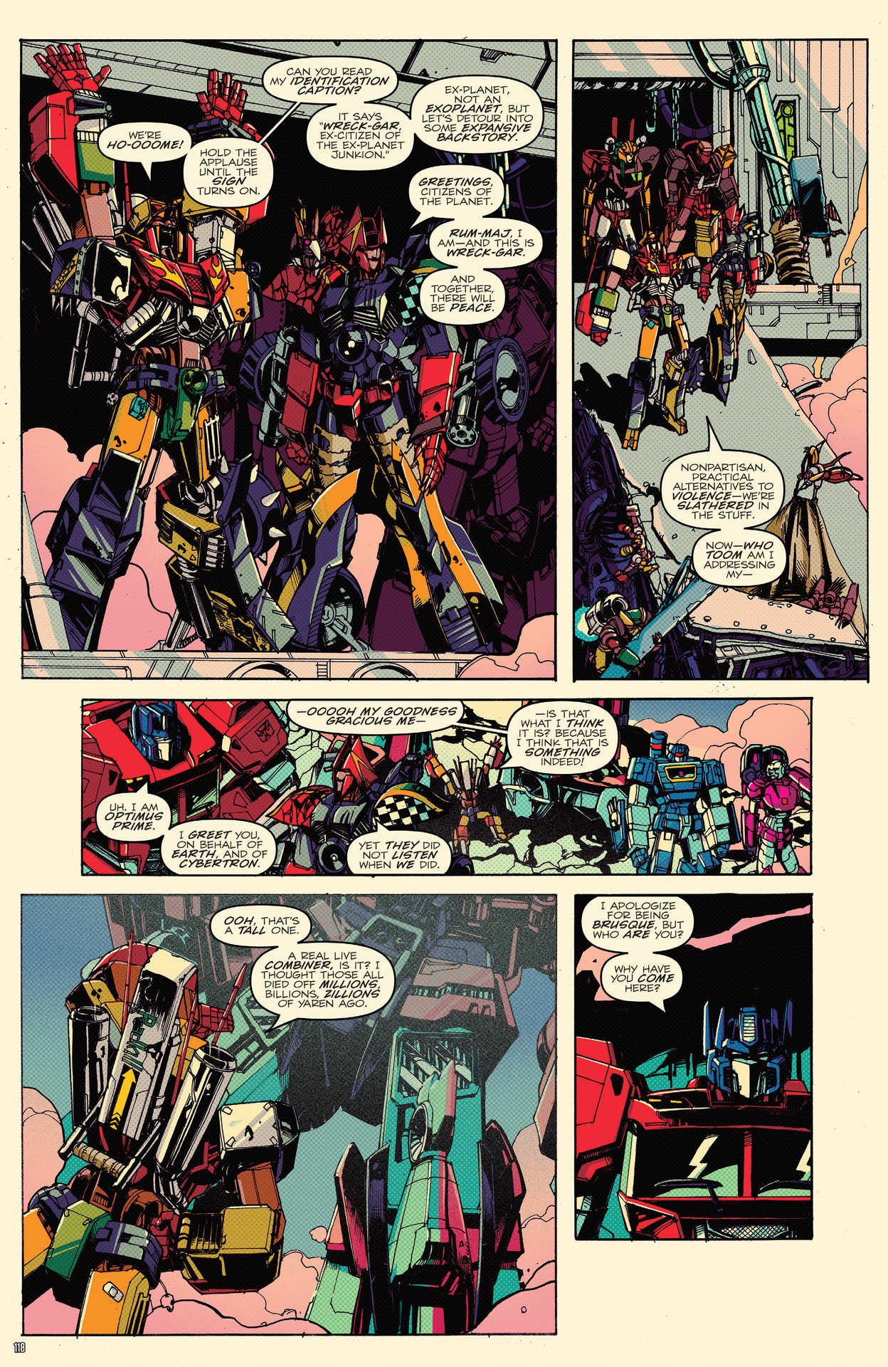 Read online Transformers: The IDW Collection Phase Three comic -  Issue # TPB 2 (Part 2) - 19