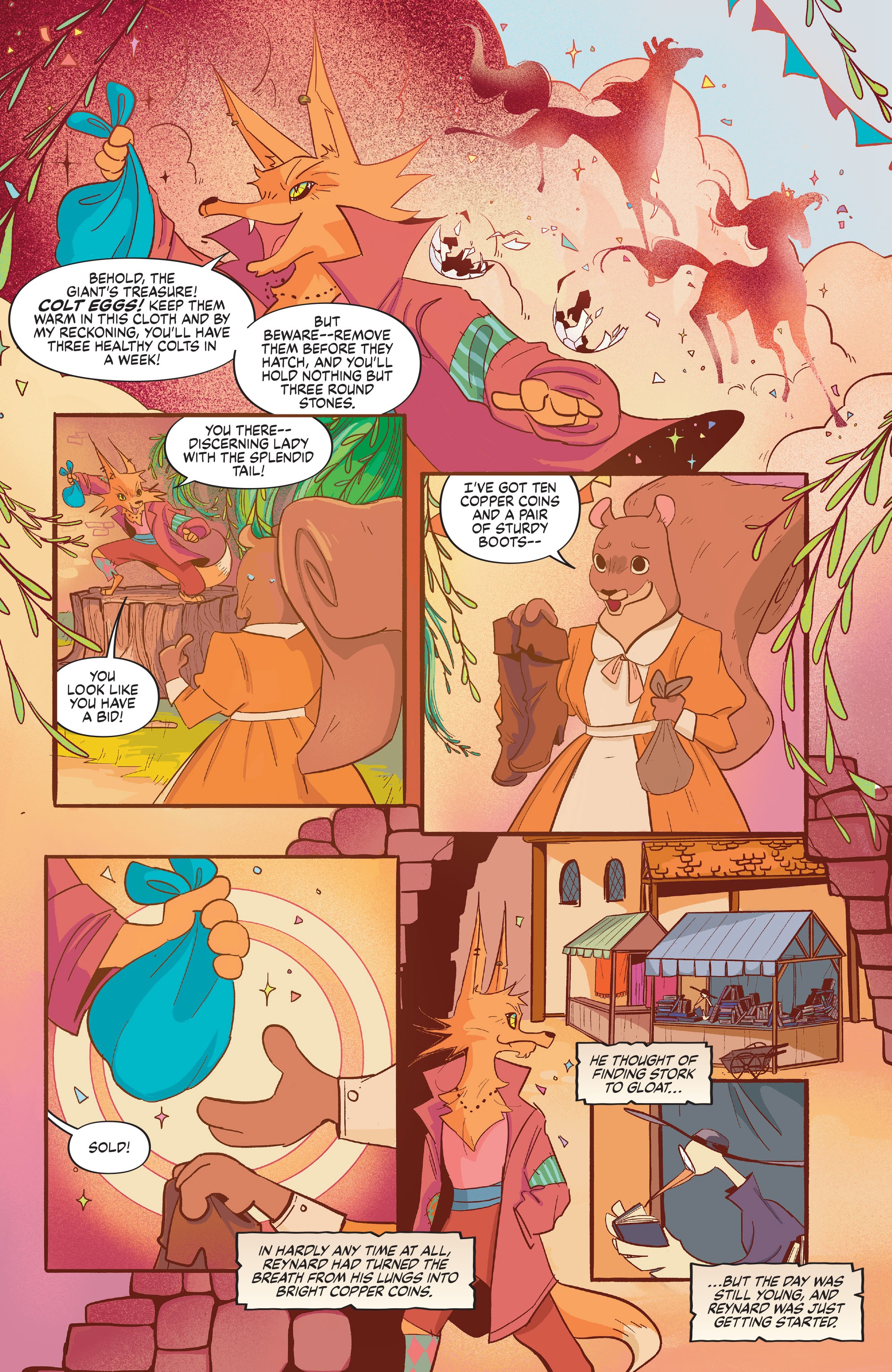 Read online Jim Henson's The Storyteller: Tricksters comic -  Issue #3 - 10