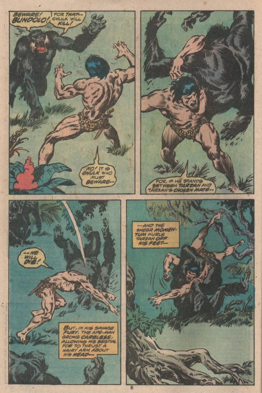 Read online Tarzan (1977) comic -  Issue #8 - 5