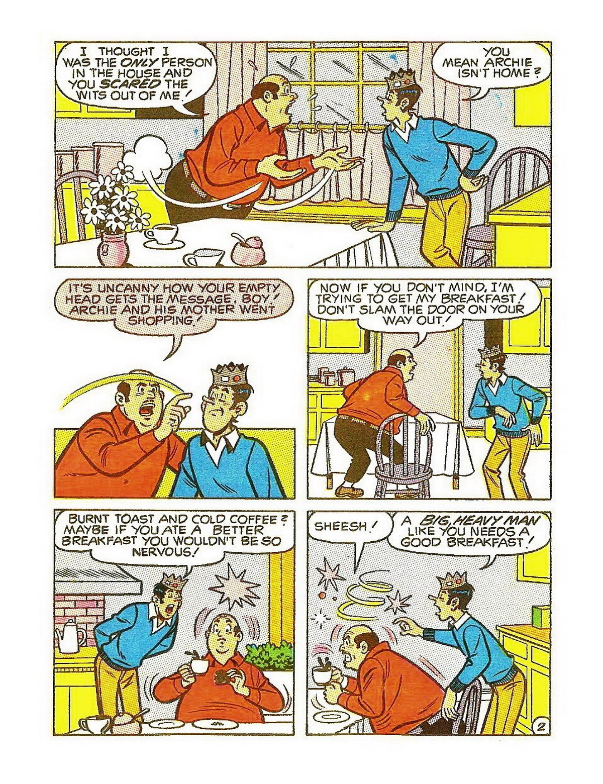 Read online Archie's Double Digest Magazine comic -  Issue #56 - 222
