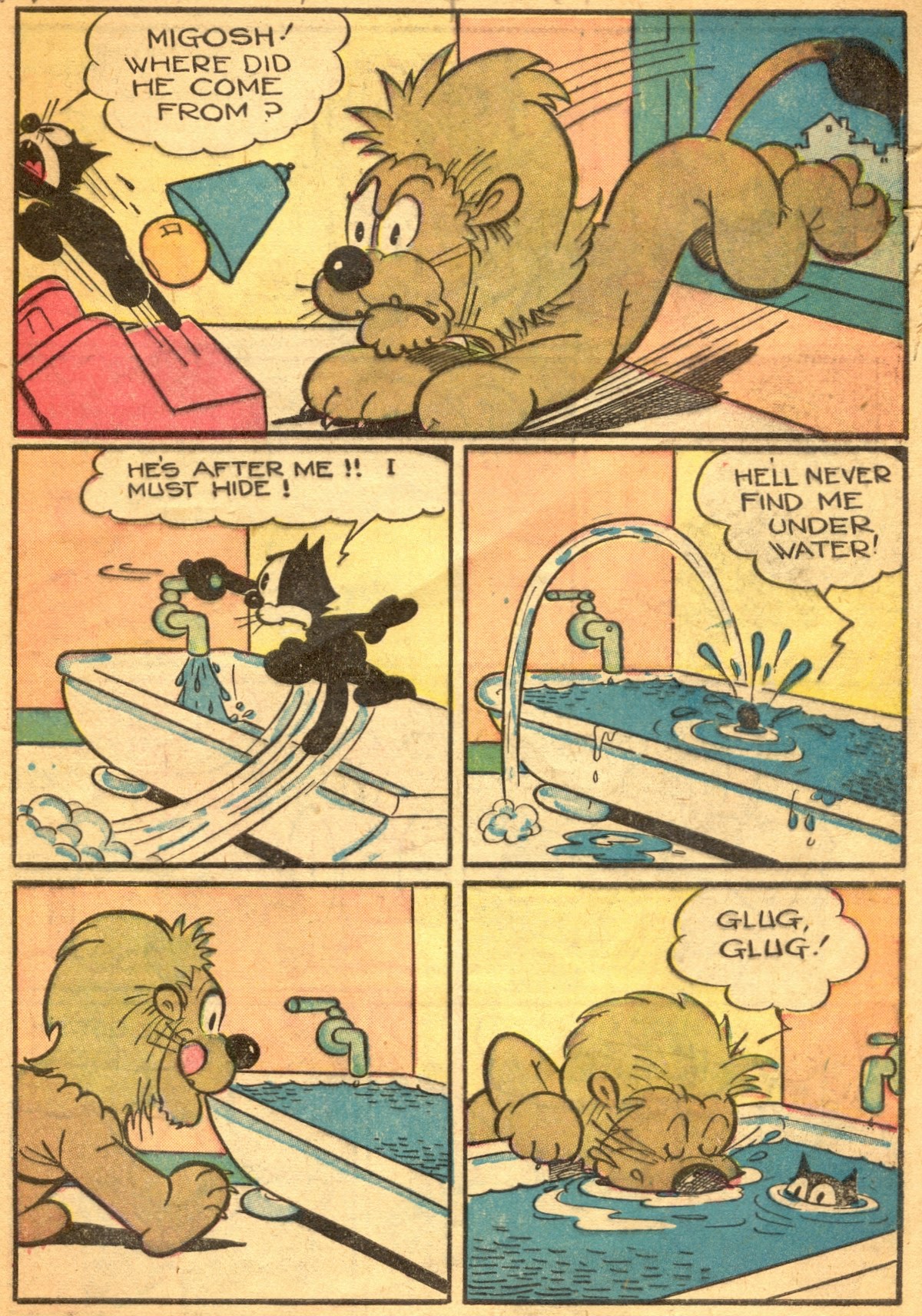 Read online Felix the Cat (1948) comic -  Issue #14 - 7