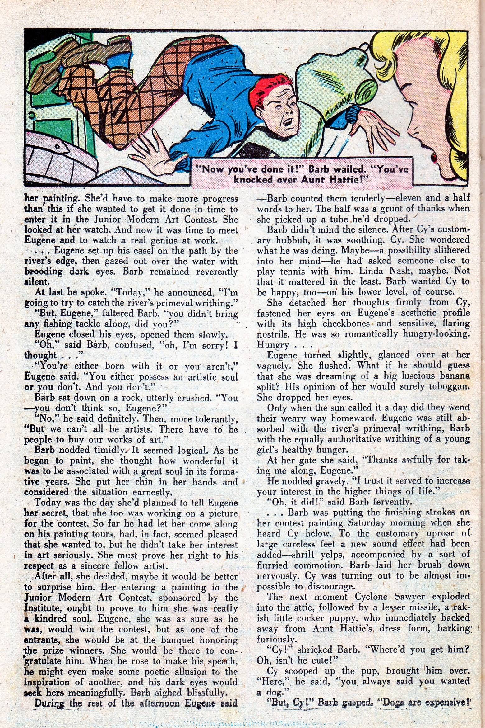 Read online Junior Miss (1947) comic -  Issue #32 - 31