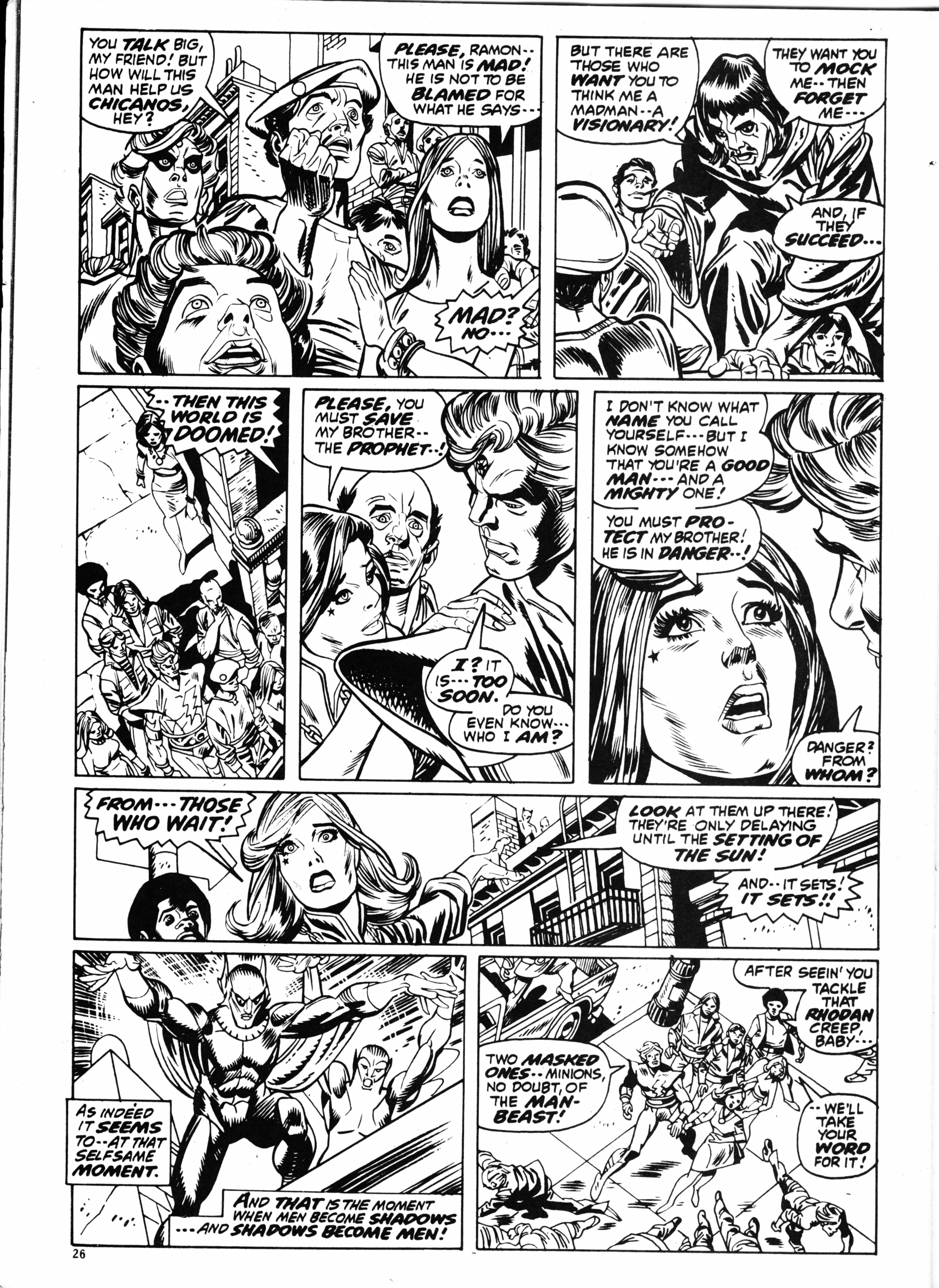Read online Planet of the Apes (1974) comic -  Issue #34 - 25