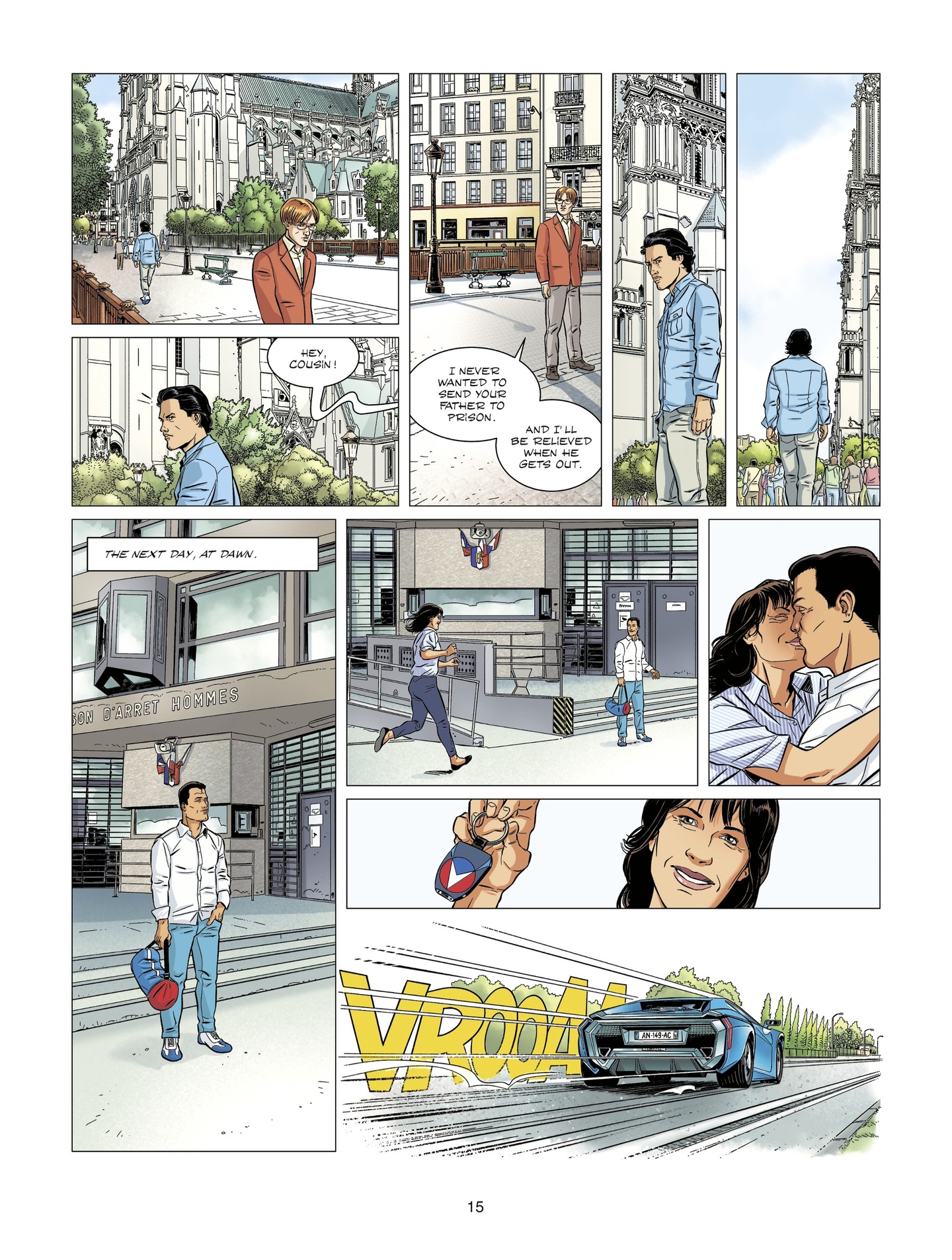 Read online Michel Vaillant comic -  Issue #7 - 15