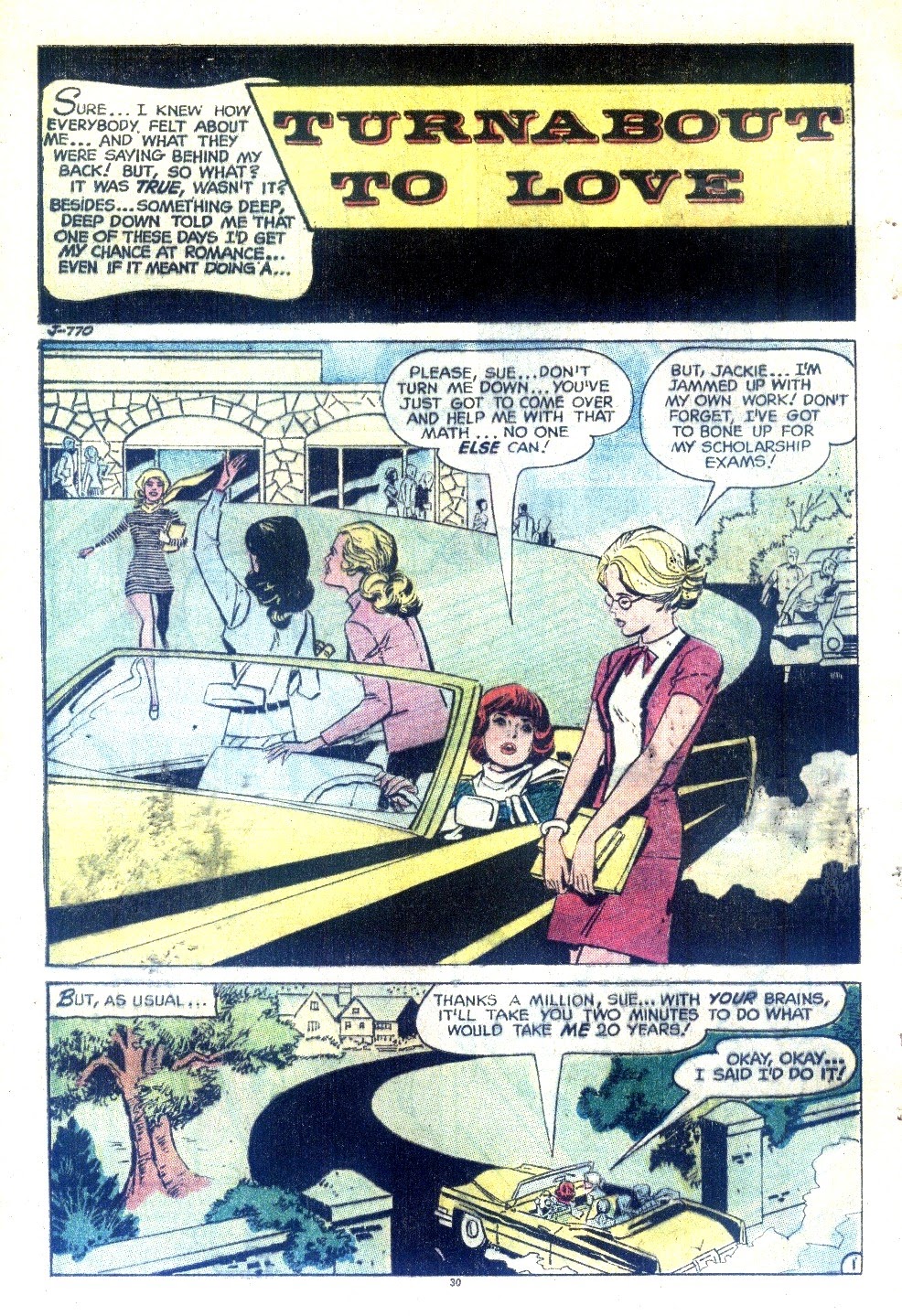 Read online Young Love (1963) comic -  Issue #107 - 30
