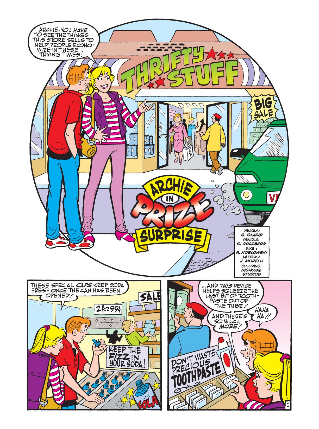 Read online Archie's Double Digest Magazine comic -  Issue #232 - 143