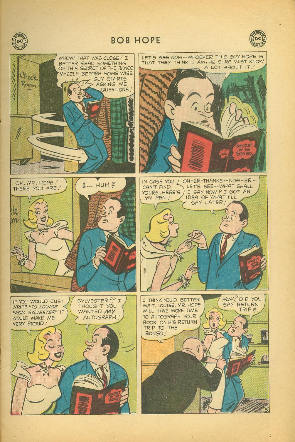 Read online The Adventures of Bob Hope comic -  Issue #55 - 7