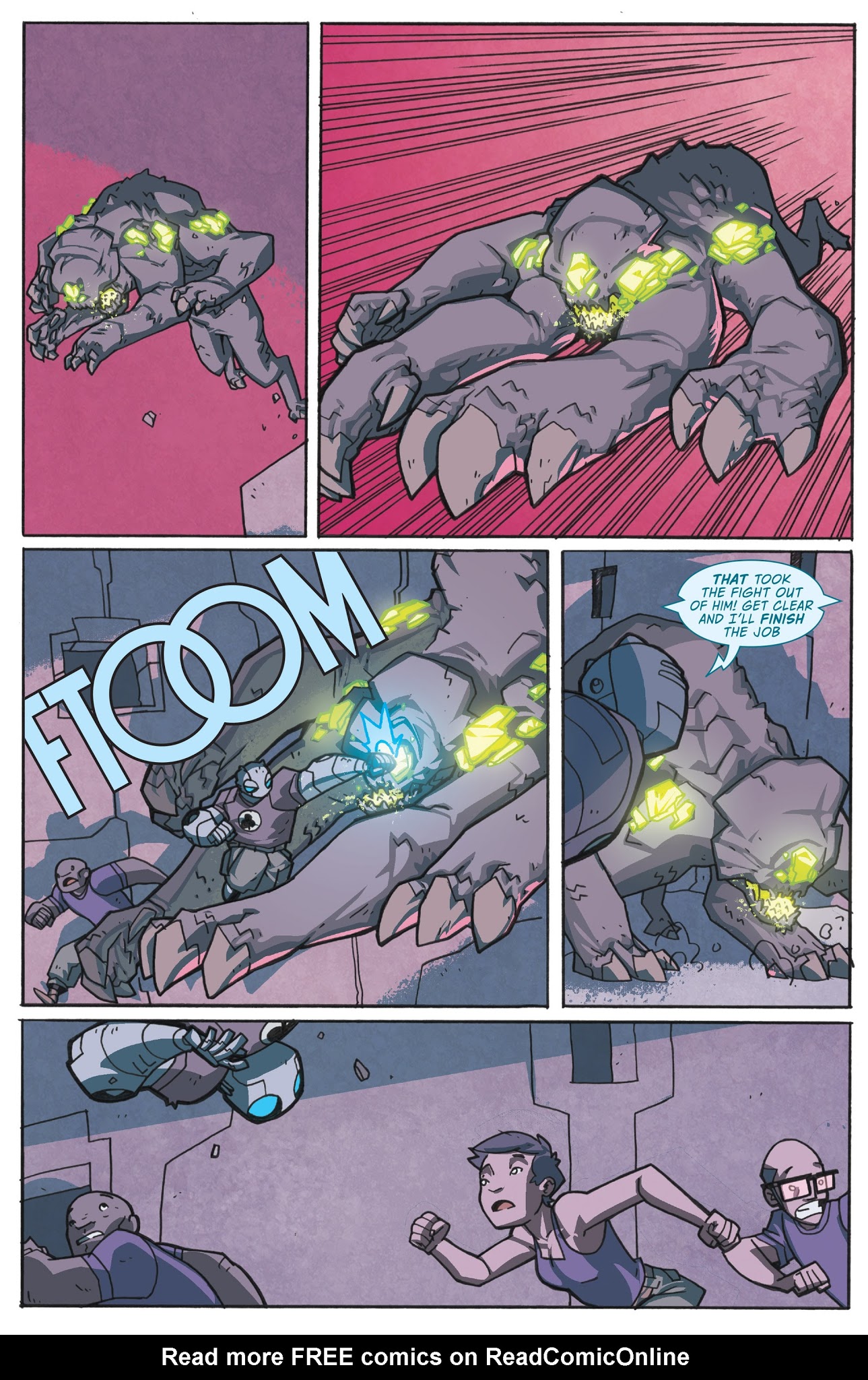 Read online Atomic Robo and the Savage Sword of Dr. Dinosaur comic -  Issue #3 - 5