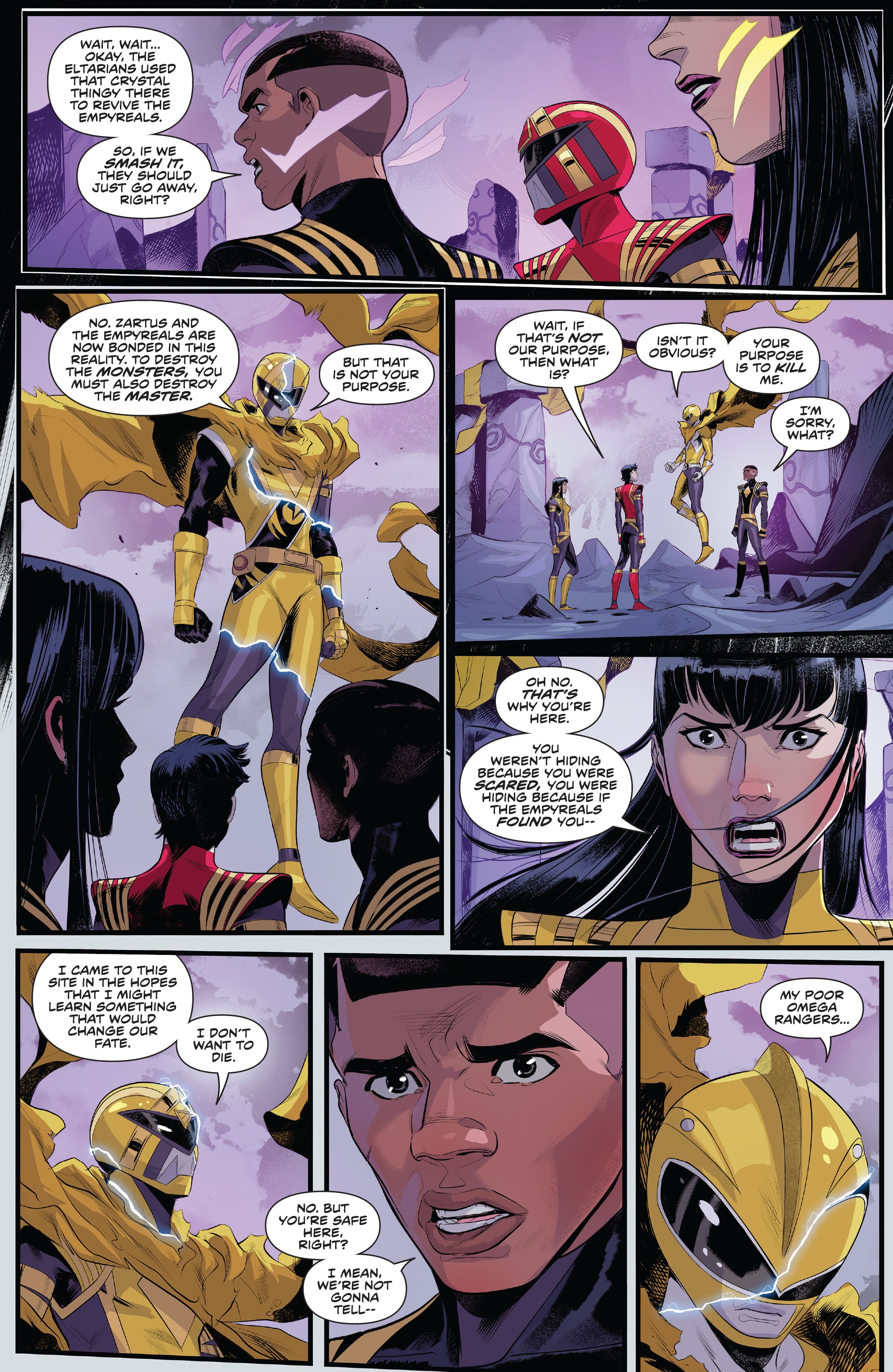 Read online Power Rangers comic -  Issue #11 - 13
