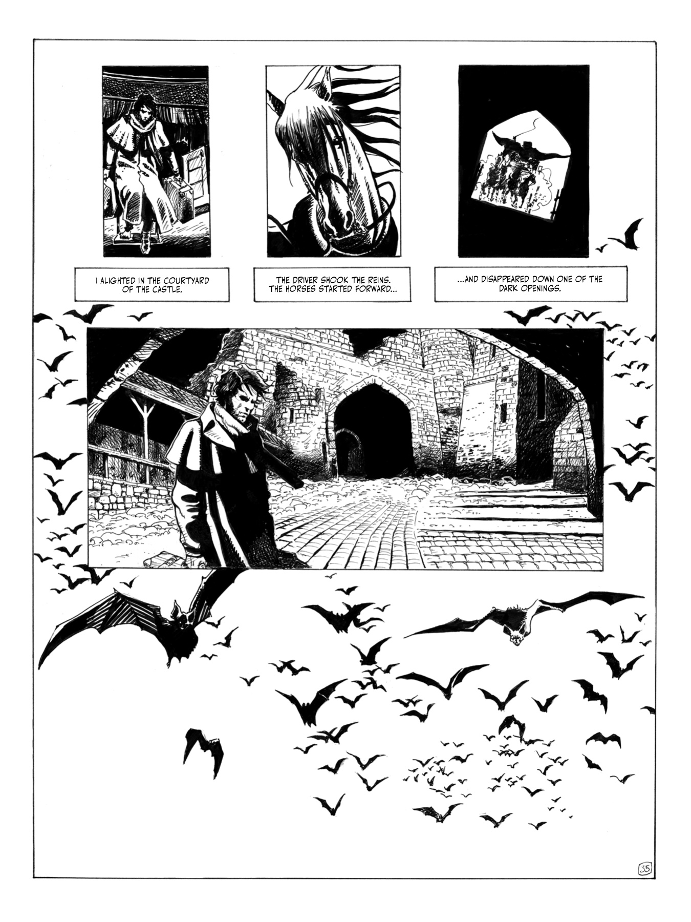 Read online Bram Stoker's Dracula by Georges Bess comic -  Issue # TPB (Part 1) - 34