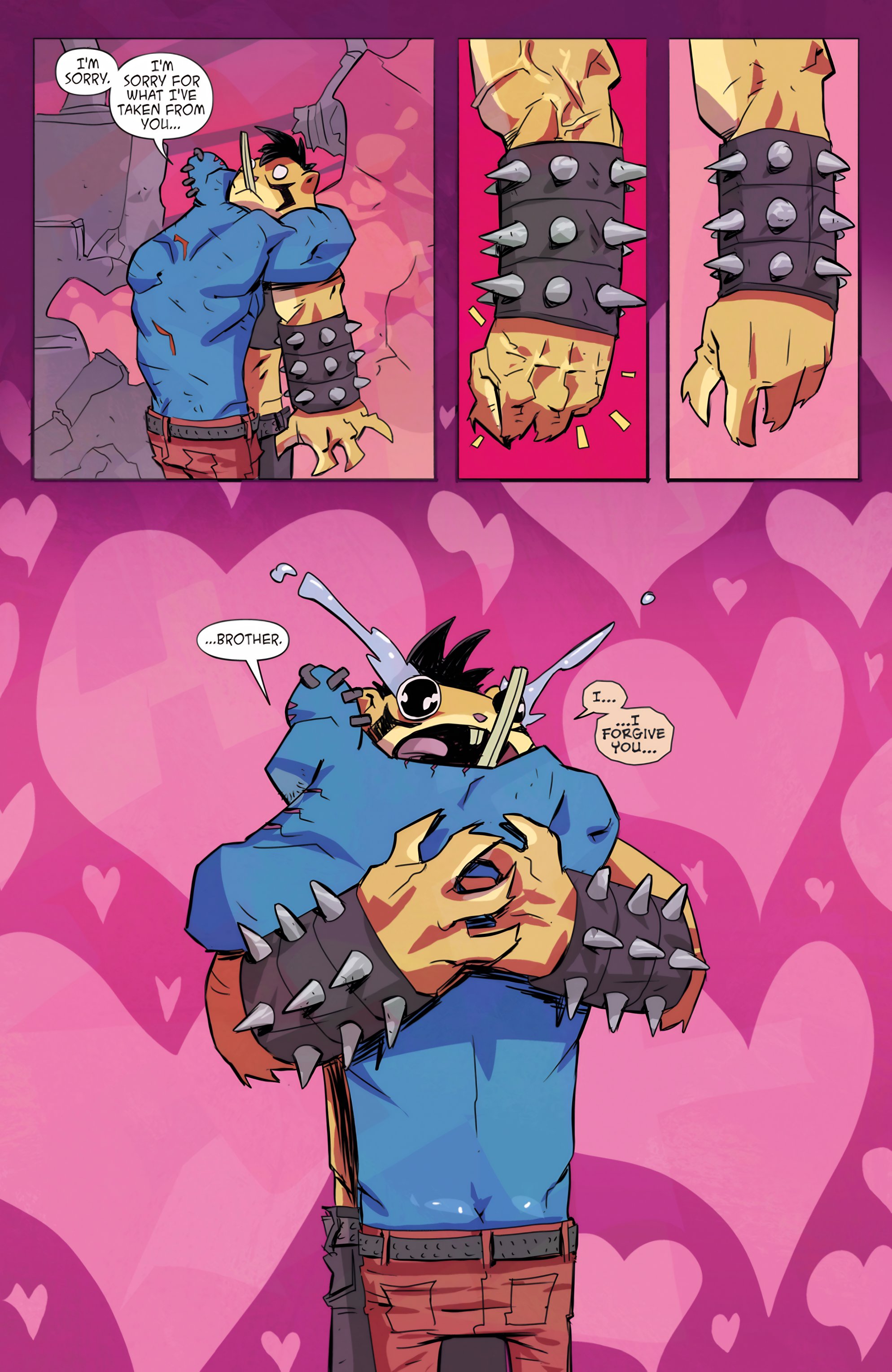 Read online Metalshark Bro: Assault On Hamzig Island comic -  Issue # TPB - 103