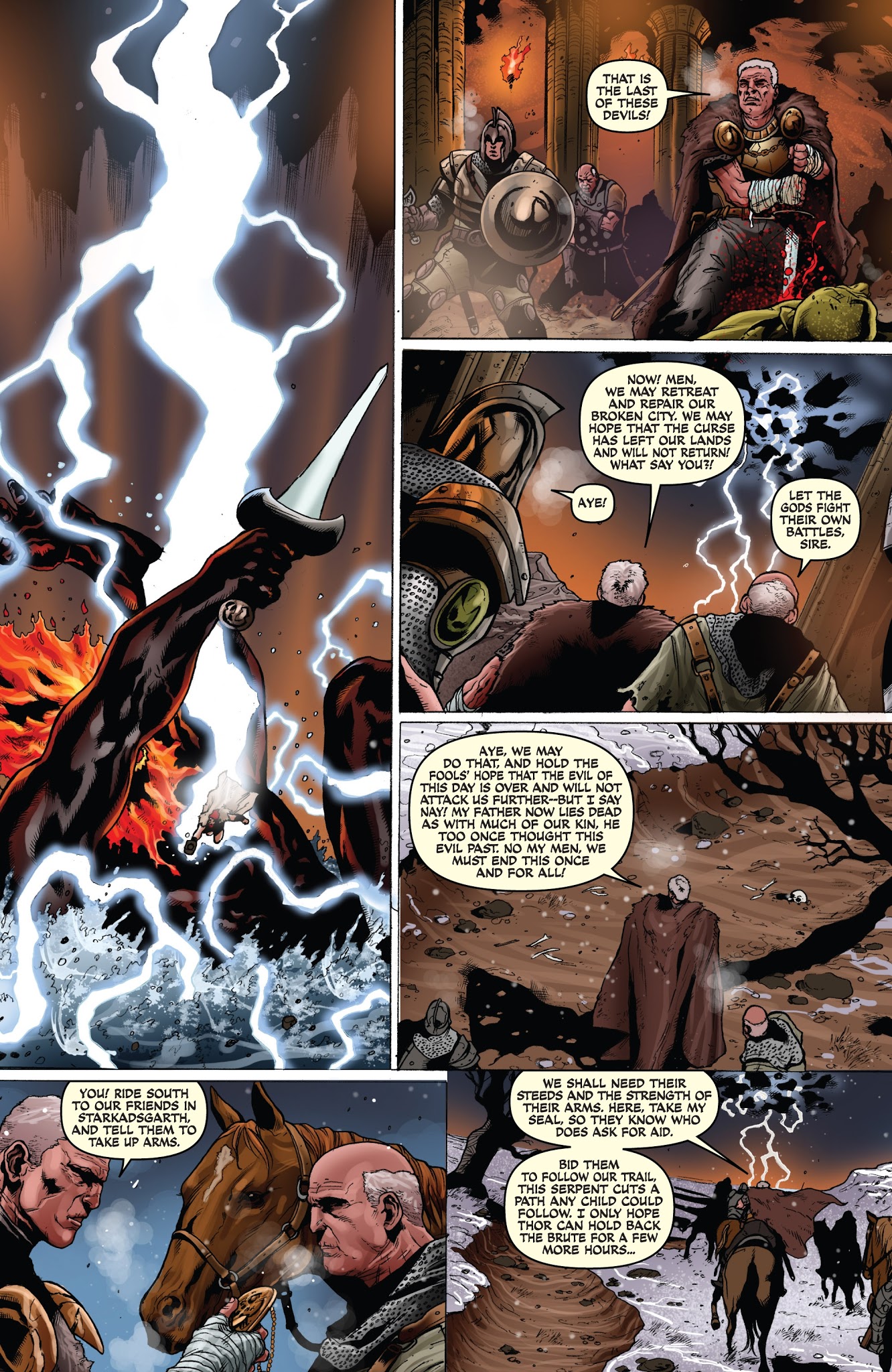 Read online Red Sonja: Revenge of the Gods comic -  Issue #5 - 6