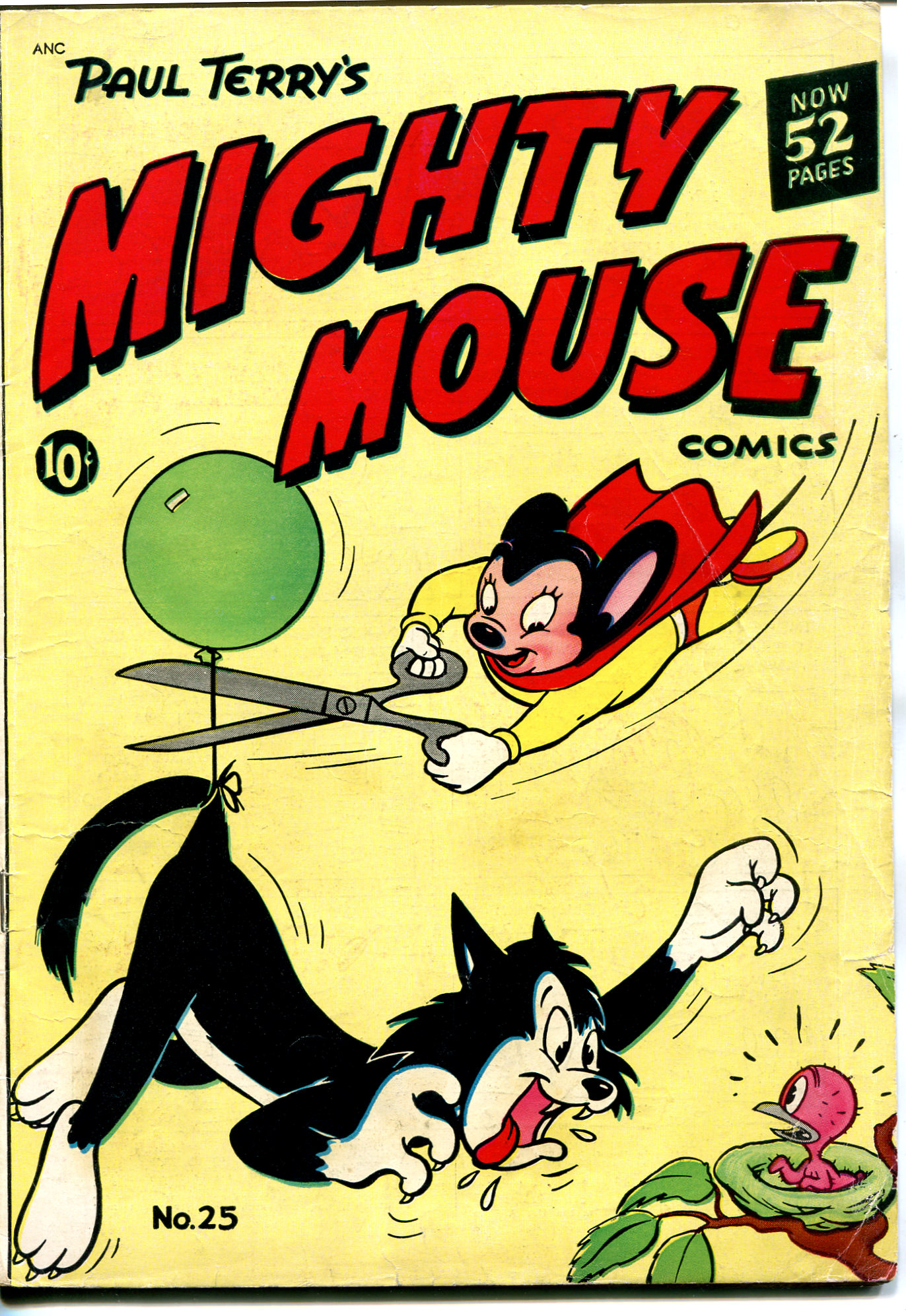 Read online Paul Terry's Mighty Mouse Comics comic -  Issue #25 - 1