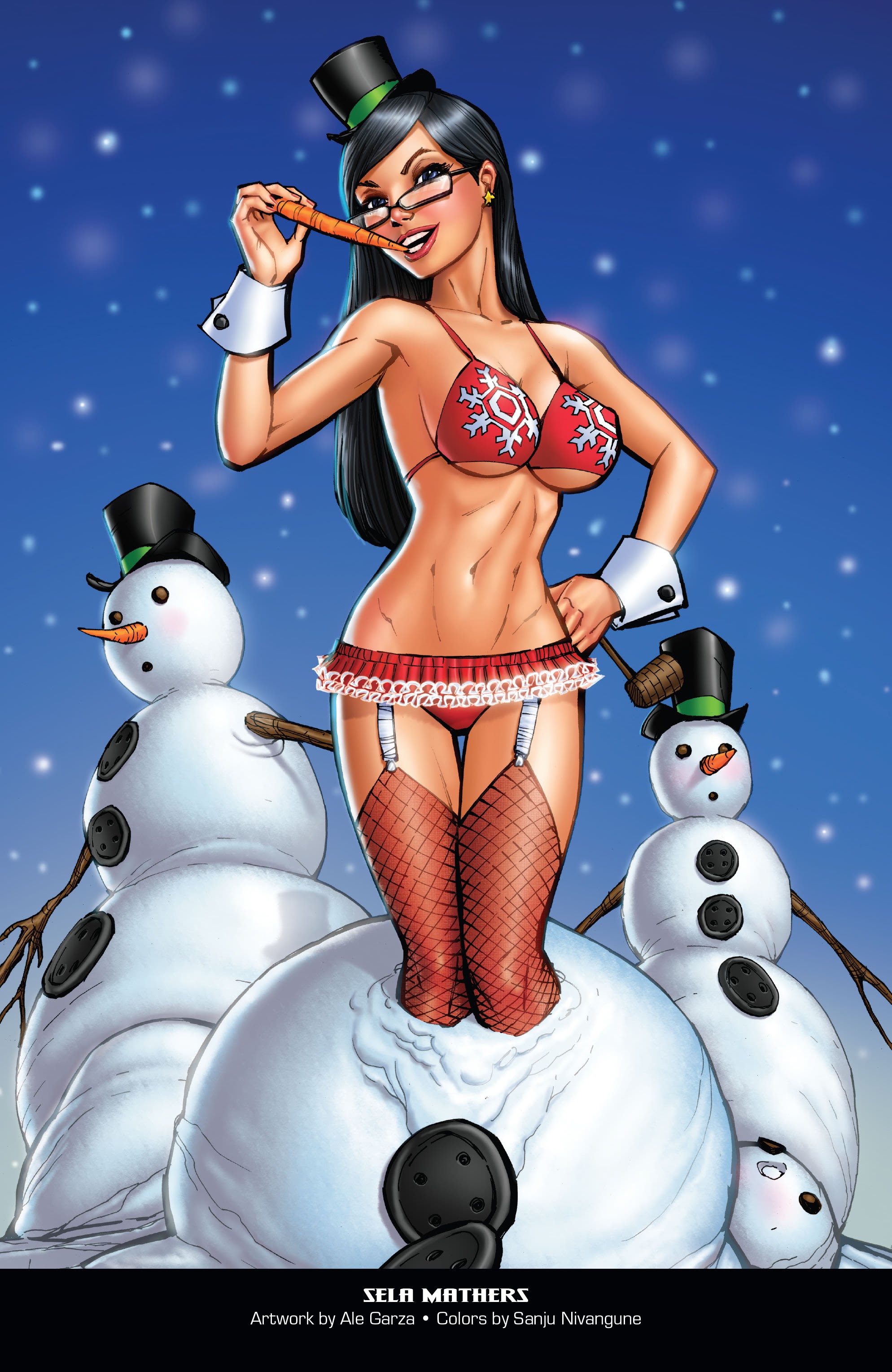 Read online Grimm Fairy Tales 2022 Holiday Pinup Special comic -  Issue # Full - 25