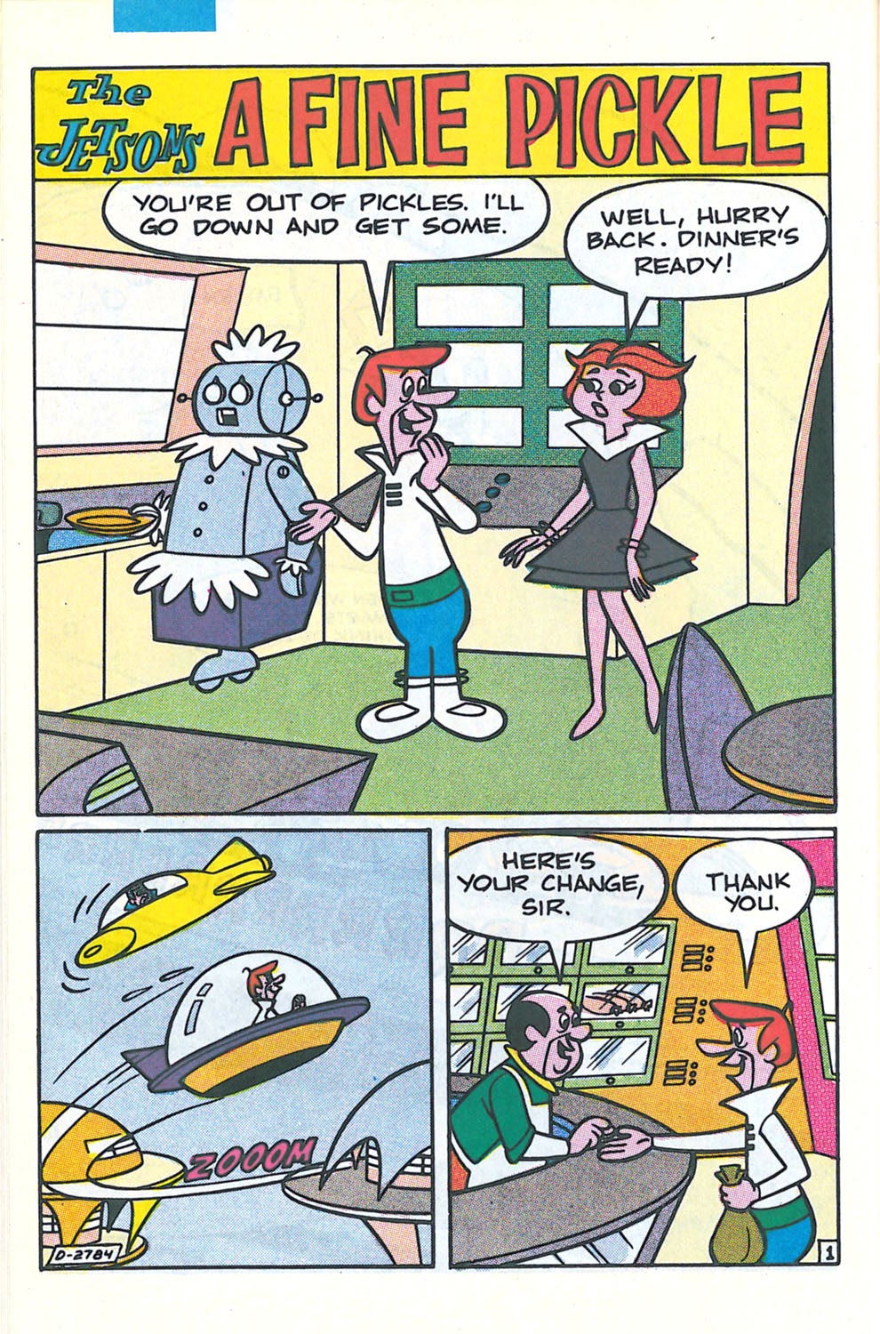 Read online Jetsons Giant Size comic -  Issue #1 - 37