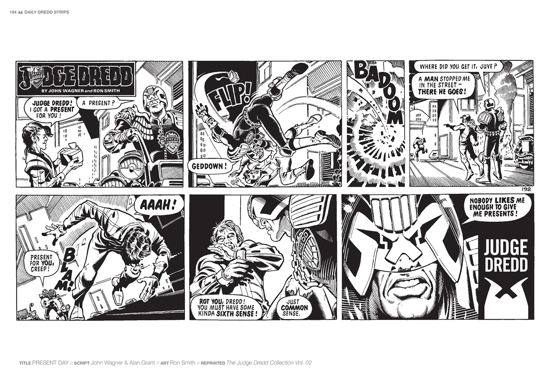 Read online Judge Dredd: The Daily Dredds comic -  Issue # TPB 1 - 197