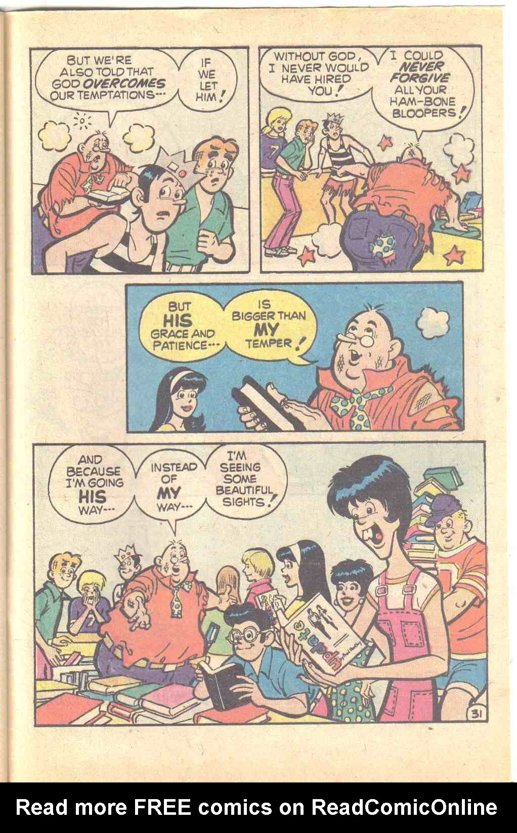 Read online Archie Gets a Job comic -  Issue # Full - 33