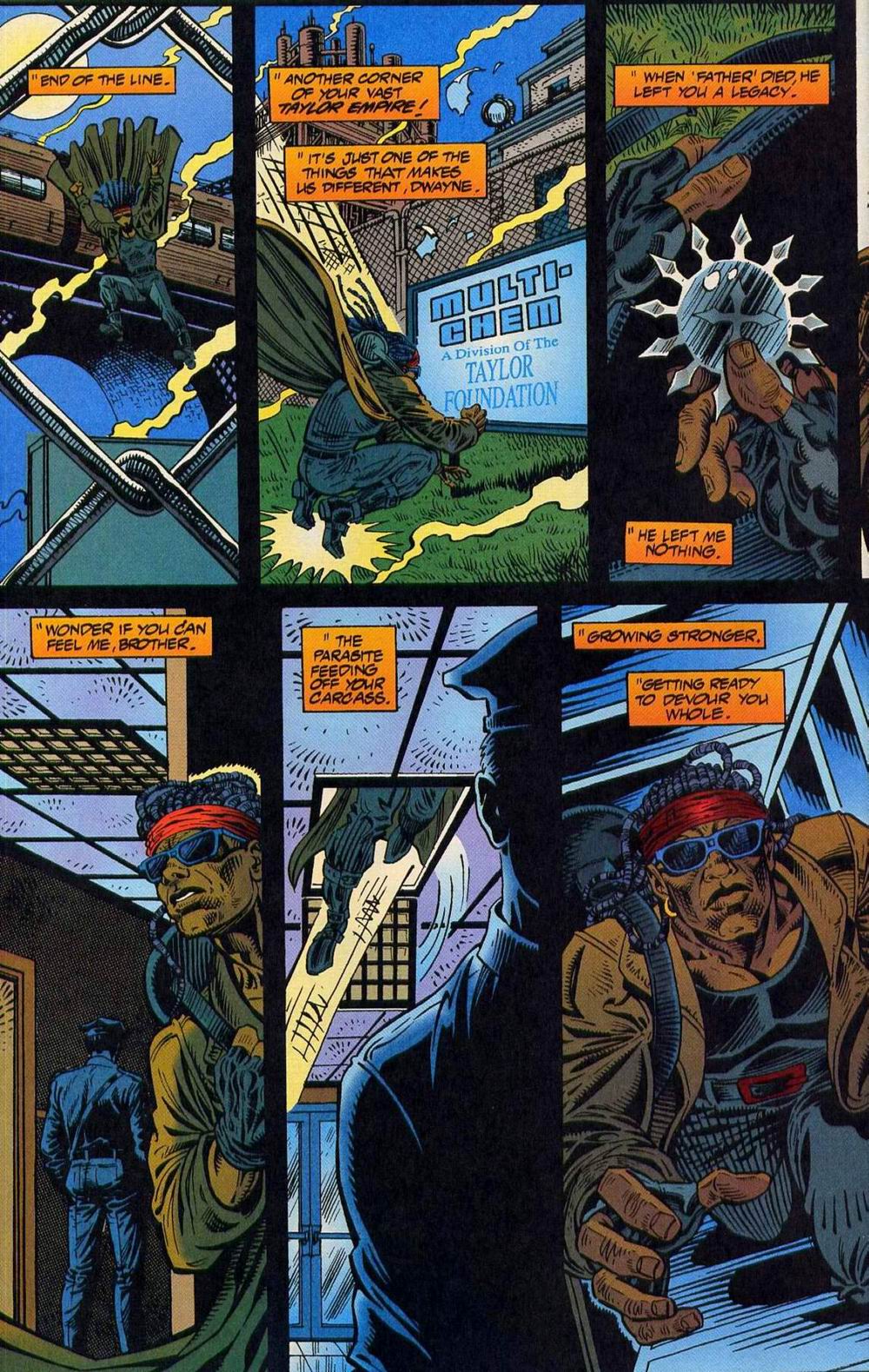 Read online Night Thrasher comic -  Issue #14 - 6