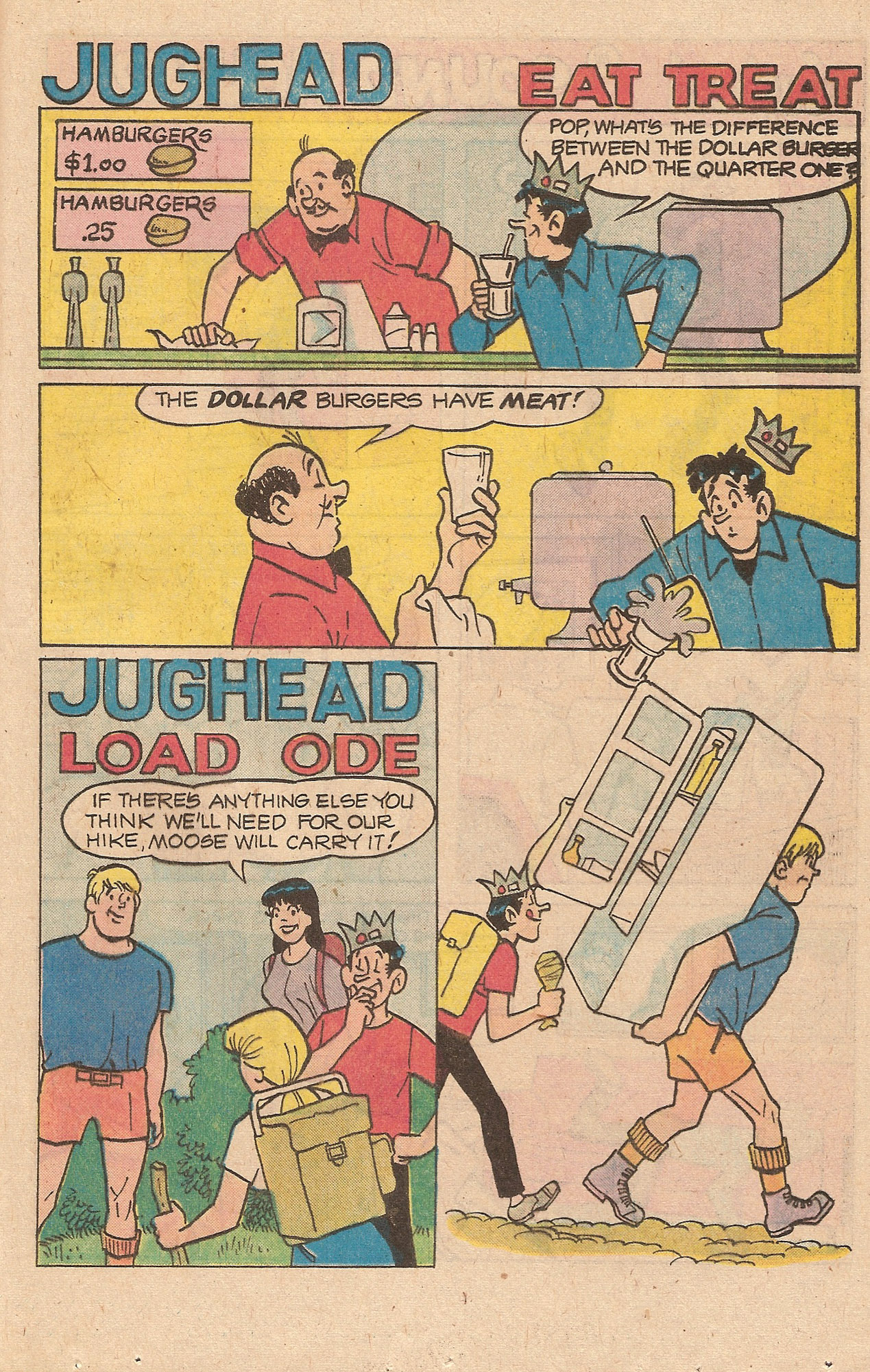 Read online Jughead's Jokes comic -  Issue #62 - 21