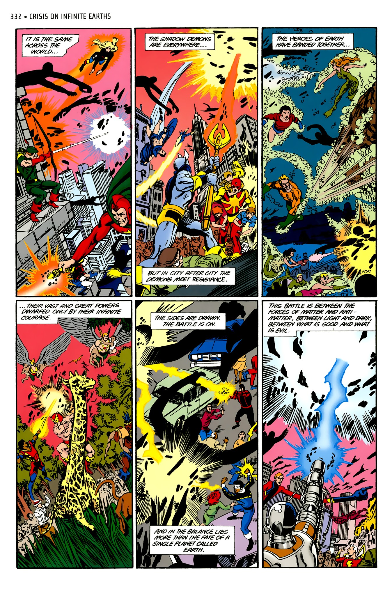 Read online Crisis on Infinite Earths (1985) comic -  Issue # _Absolute Edition 2 - 133