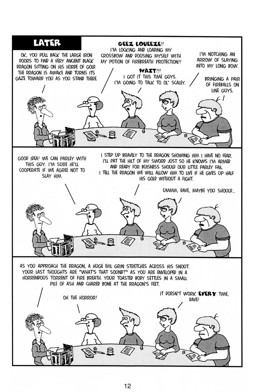 Read online Knights of the Dinner Table comic -  Issue #2 - 14