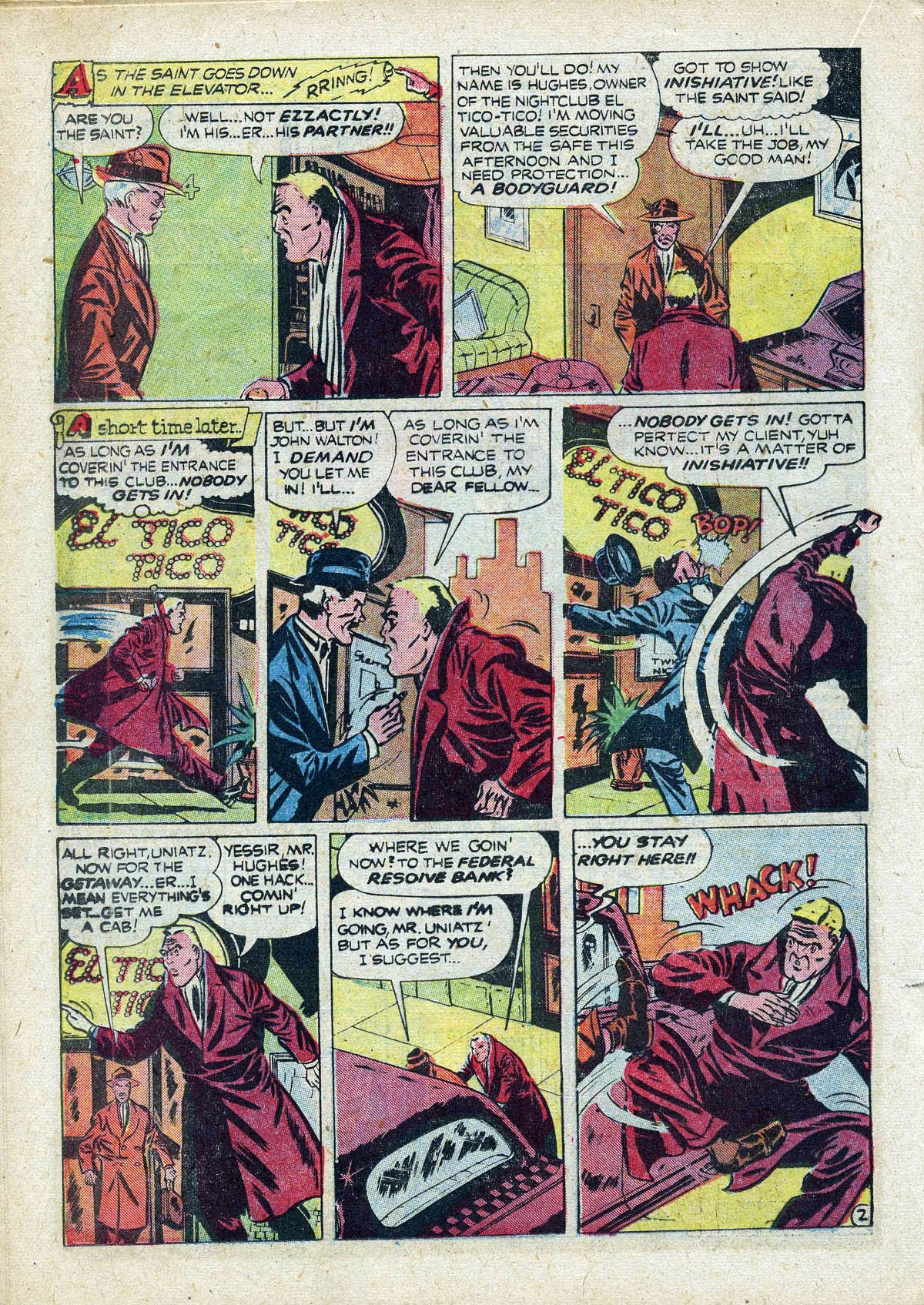 Read online The Saint (1947) comic -  Issue #6 - 30