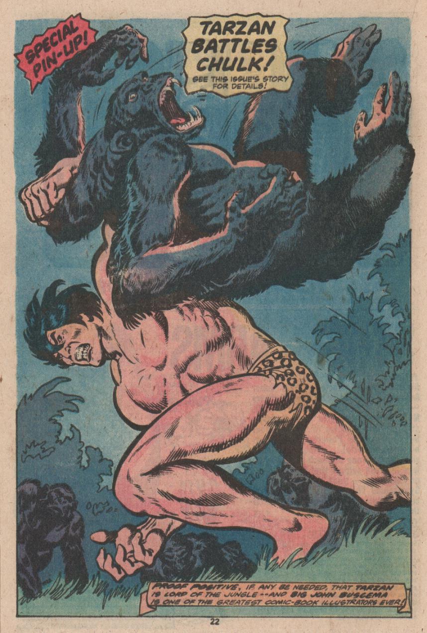 Read online Tarzan (1977) comic -  Issue #8 - 15