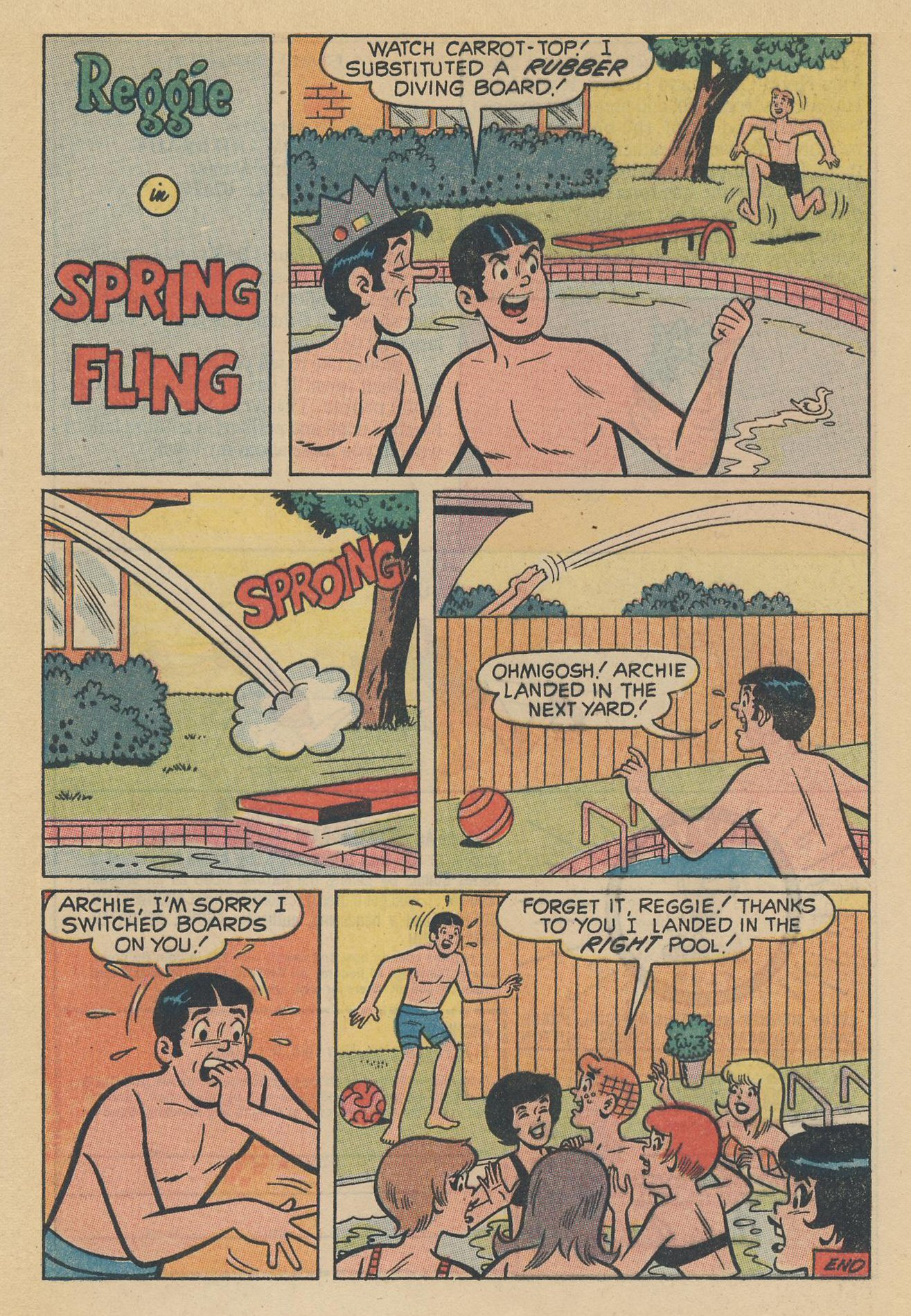 Read online Reggie's Wise Guy Jokes comic -  Issue #14 - 38