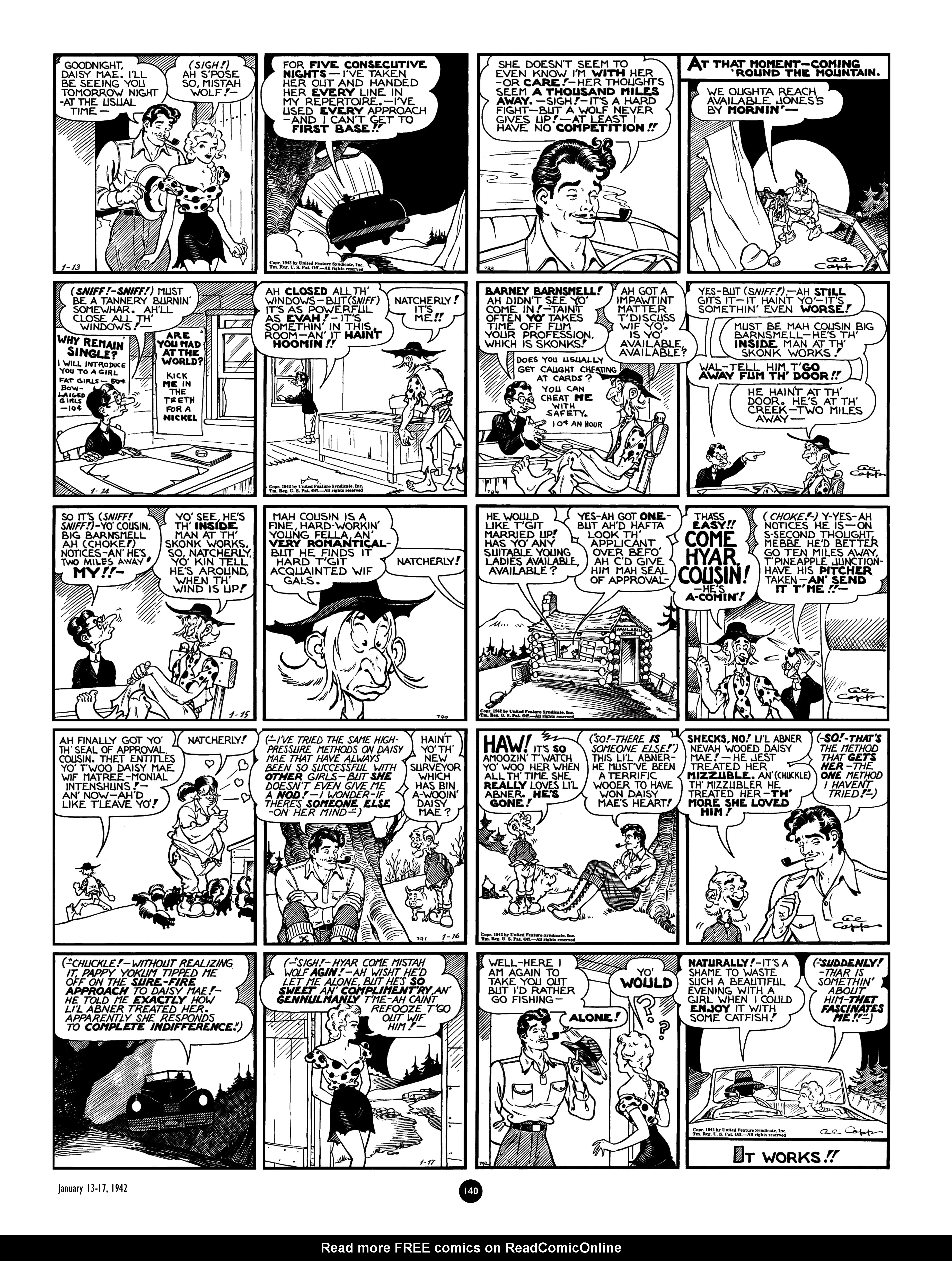 Read online Al Capp's Li'l Abner Complete Daily & Color Sunday Comics comic -  Issue # TPB 4 (Part 2) - 42