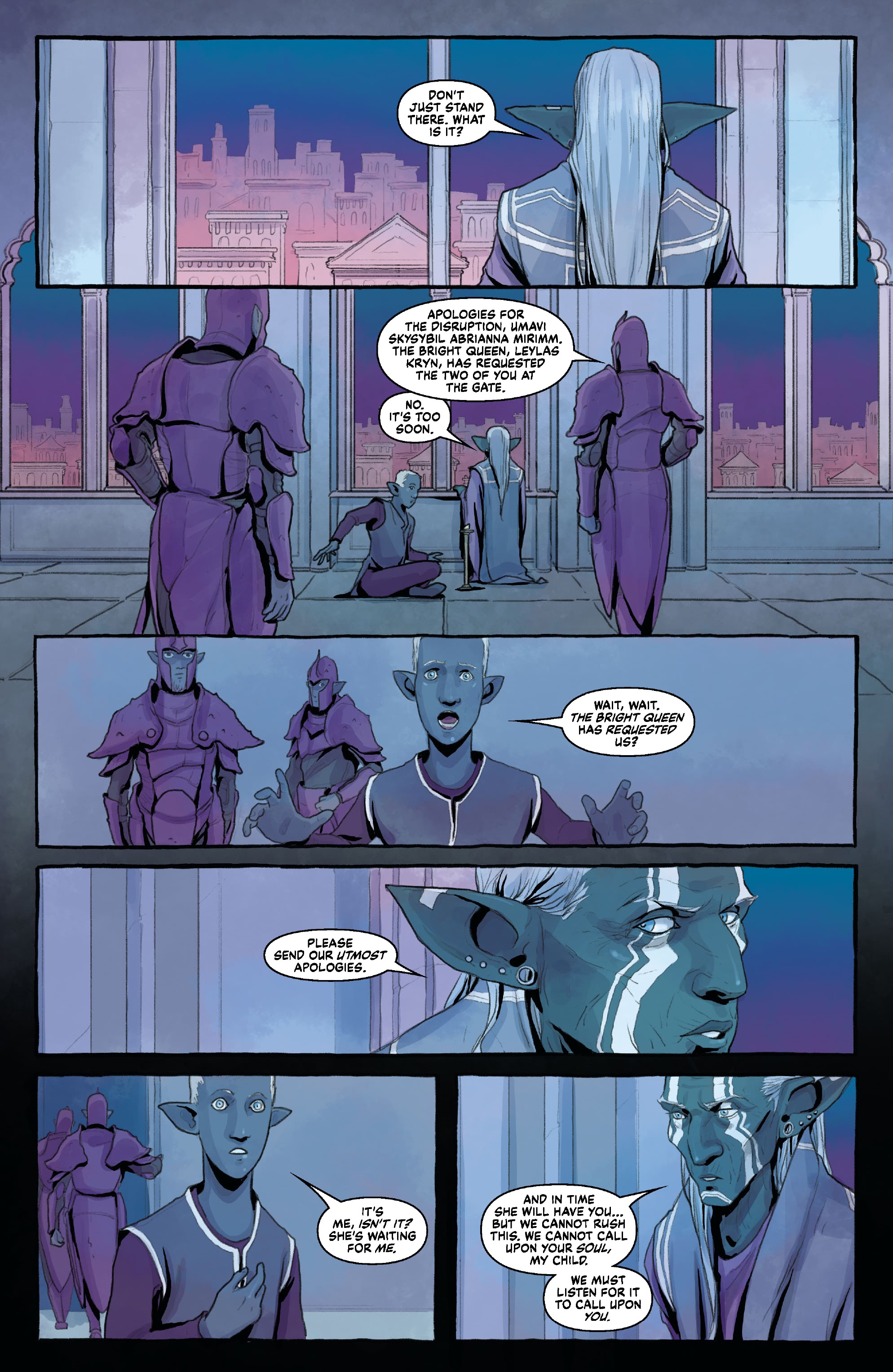Read online Critical Role: The Tales of Exandria--The Bright Queen comic -  Issue #3 - 17