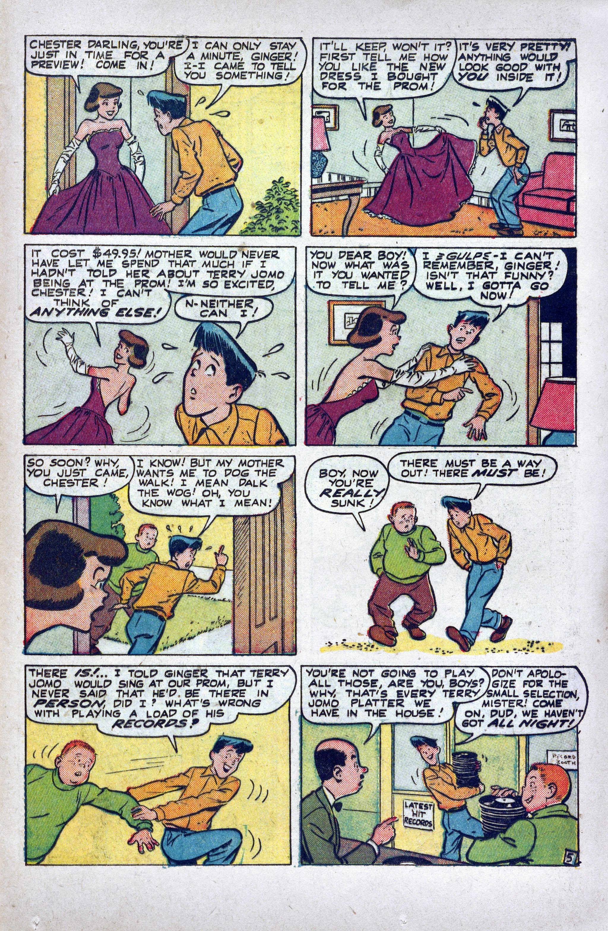 Read online Kathy (1949) comic -  Issue #6 - 25