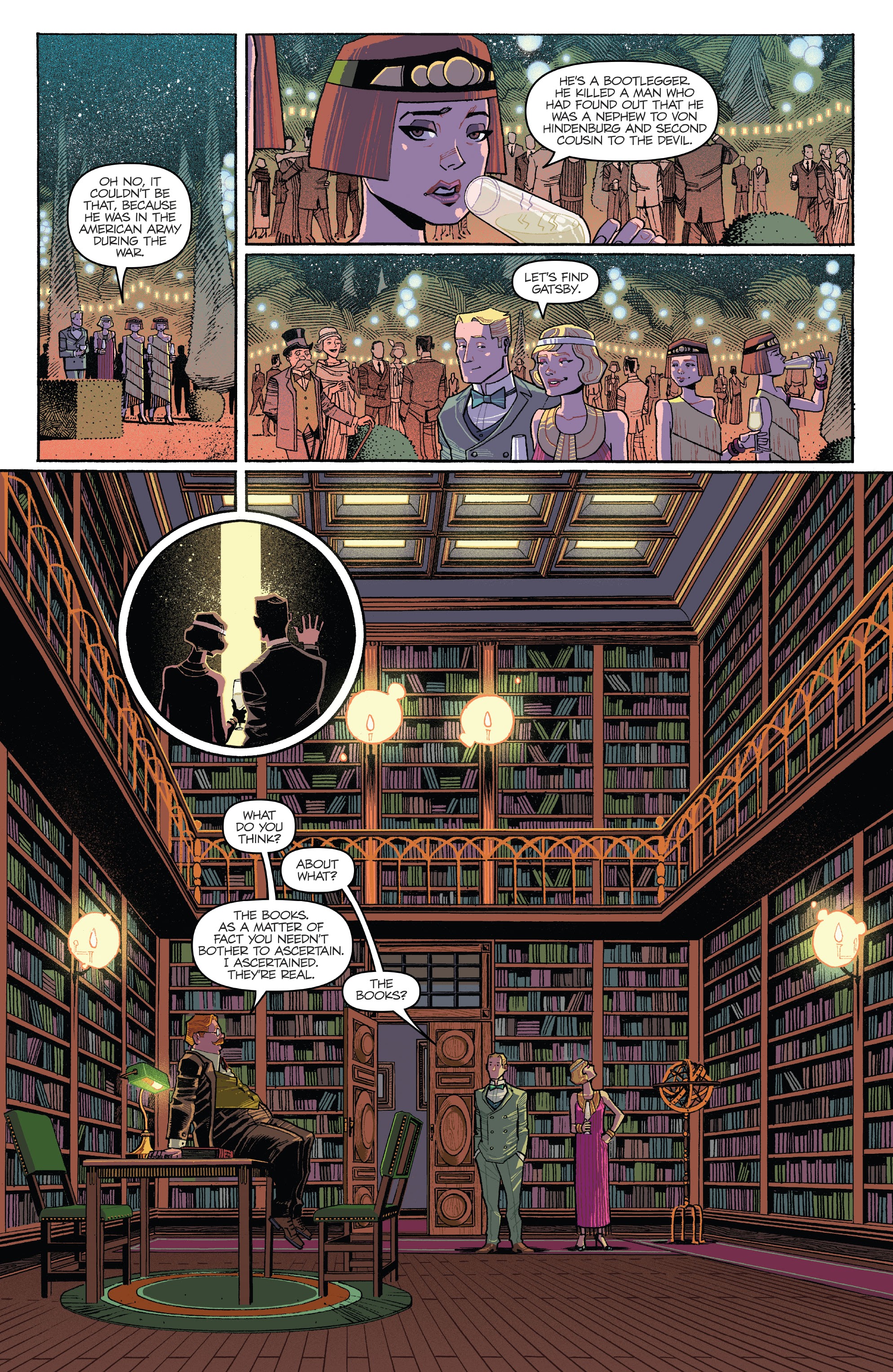 Read online The Great Gatsby comic -  Issue #2 - 17