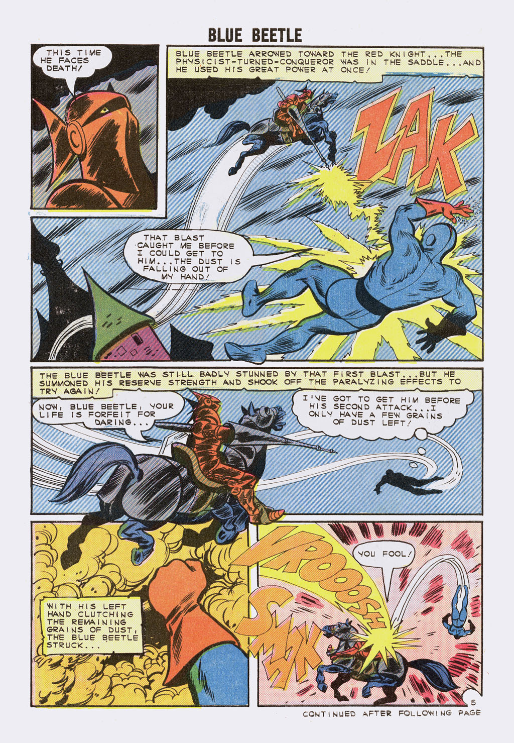 Read online Blue Beetle (1964) comic -  Issue #5 - 30