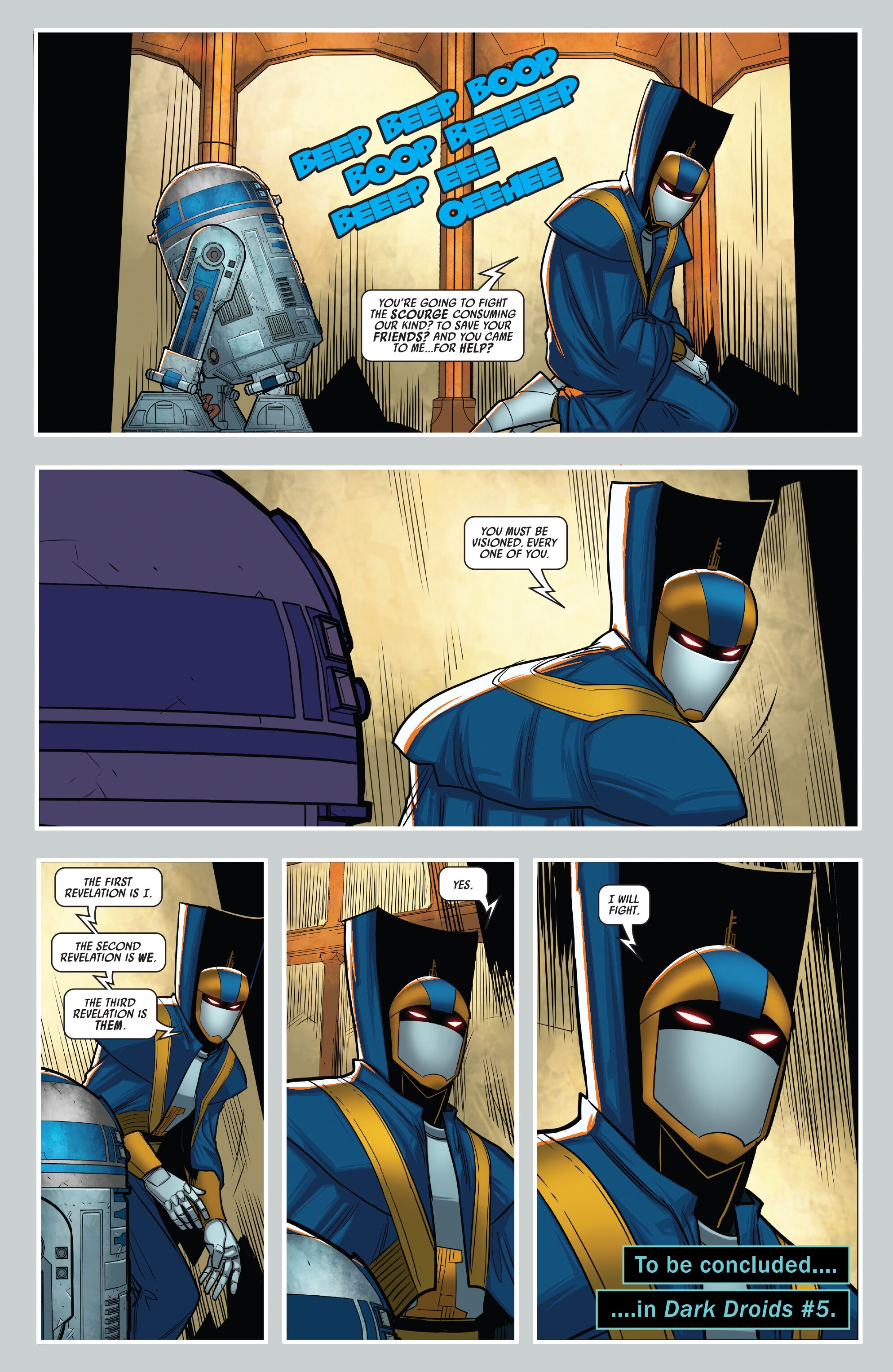 Read online Star Wars: Dark Droids - D-Squad comic -  Issue #4 - 22