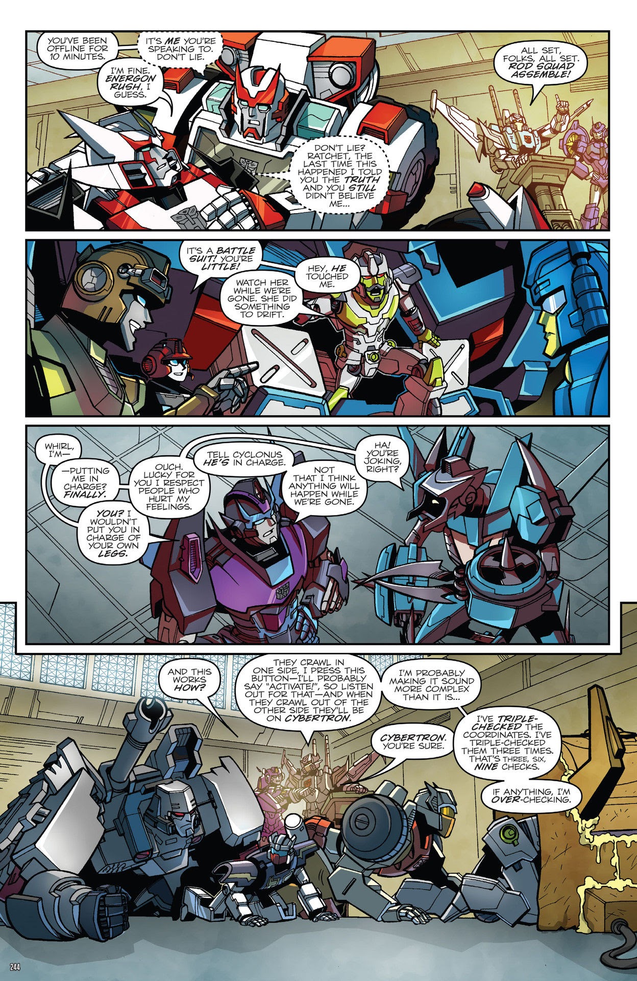 Read online Transformers: The IDW Collection Phase Three comic -  Issue # TPB 2 (Part 3) - 45