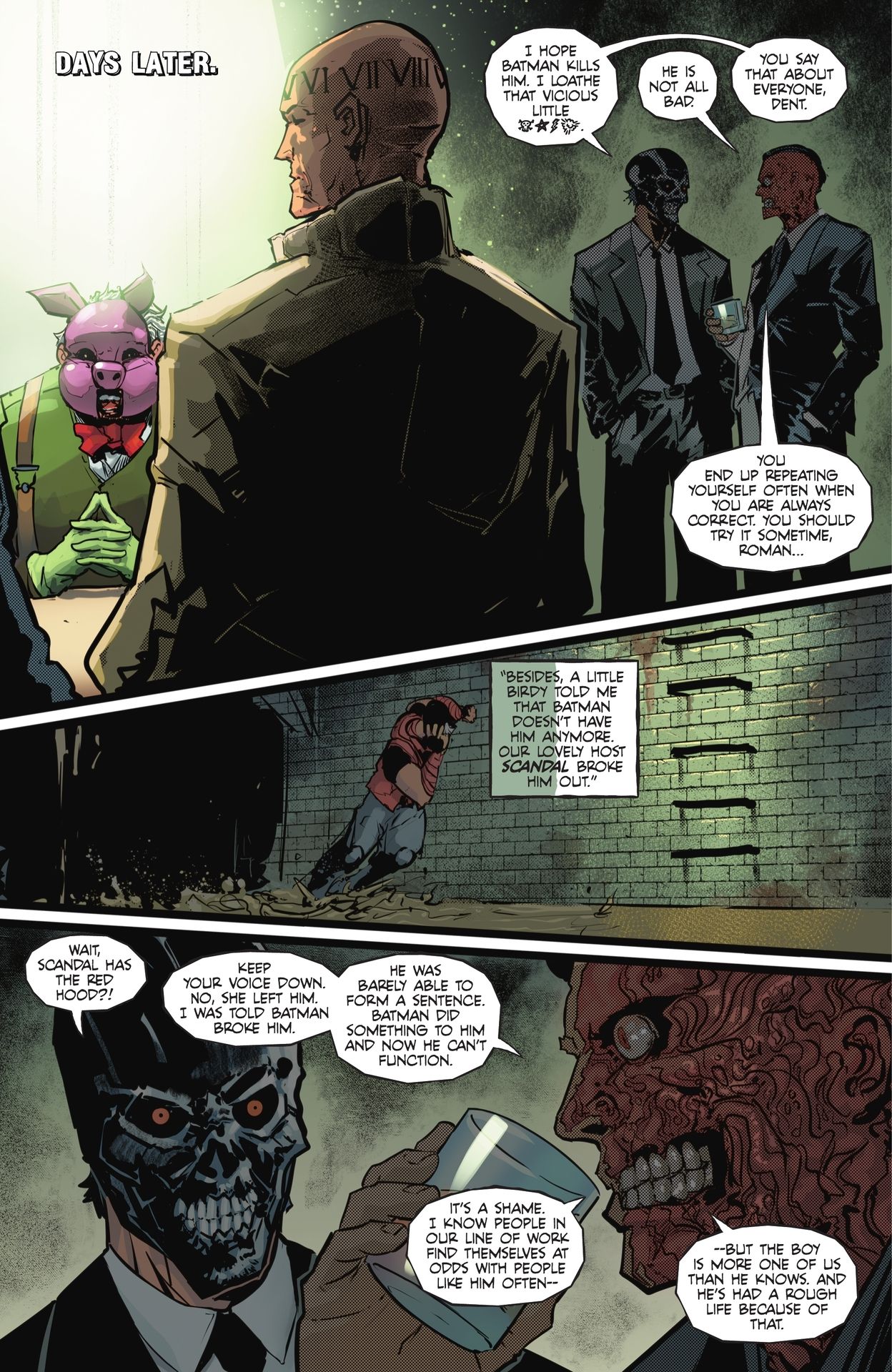 Read online Batman/Catwoman: The Gotham War: Red Hood comic -  Issue #2 - 17