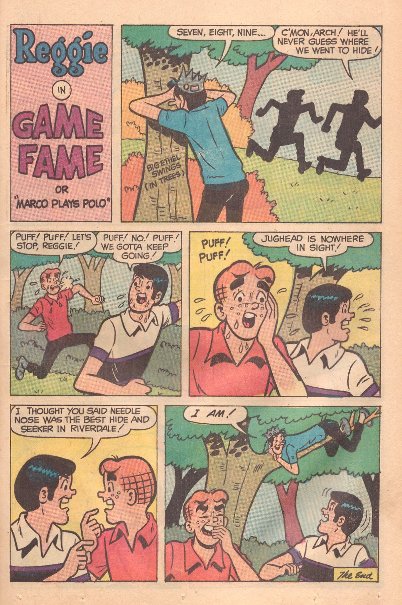 Read online Reggie's Wise Guy Jokes comic -  Issue #10 - 15