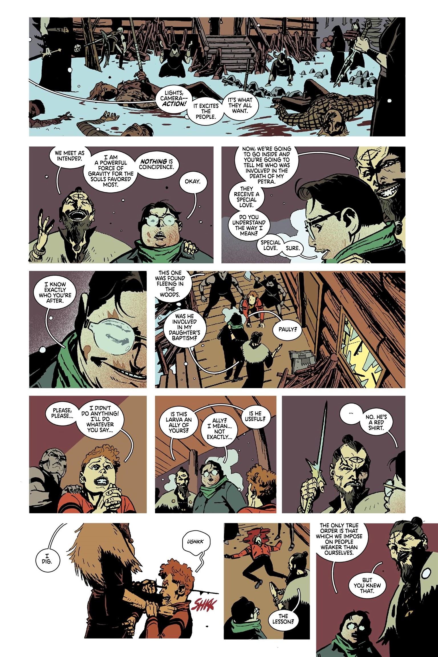 Read online Deadly Class comic -  Issue # _Deluxe Edition Teen Age Riot (Part 4) - 9