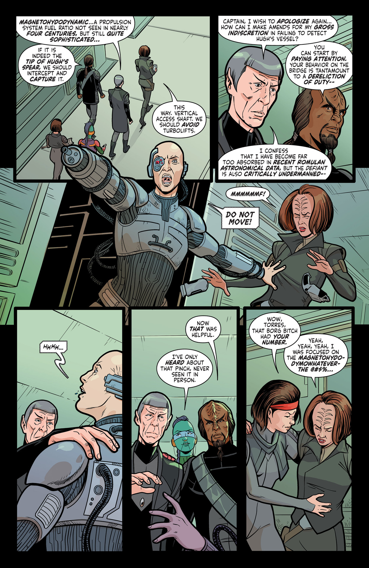 Read online Star Trek: Defiant comic -  Issue #9 - 12