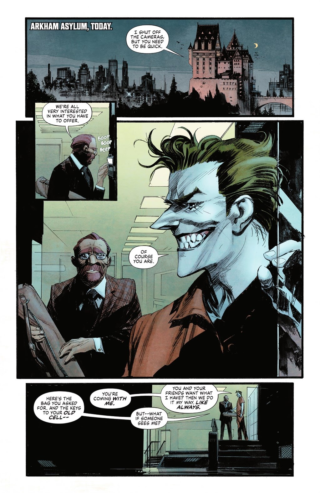 Read online Batman: Curse of the White Knight Deluxe Edition comic -  Issue # TPB (Part 1) - 12