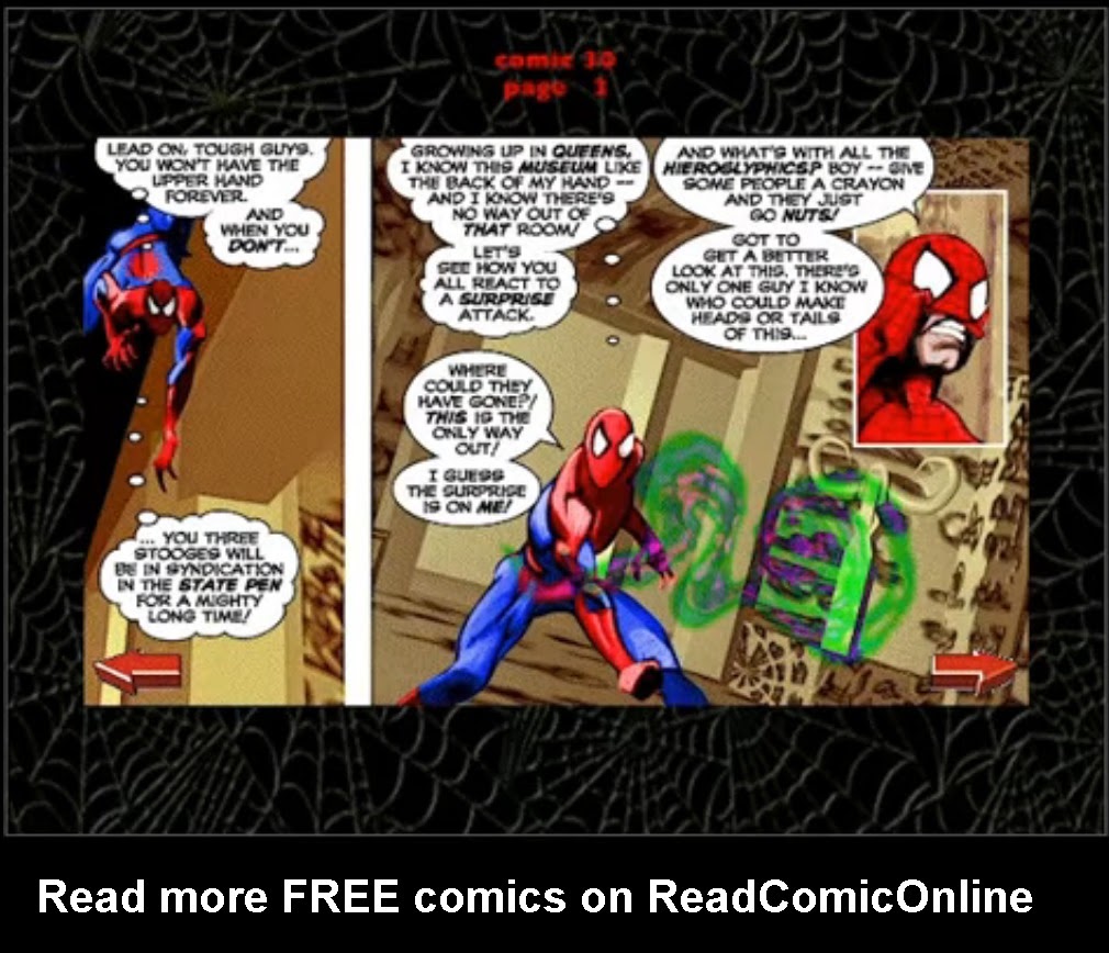 Read online Stan Lee Presents Spider-Man Cybercomic comic -  Issue #30 - 5
