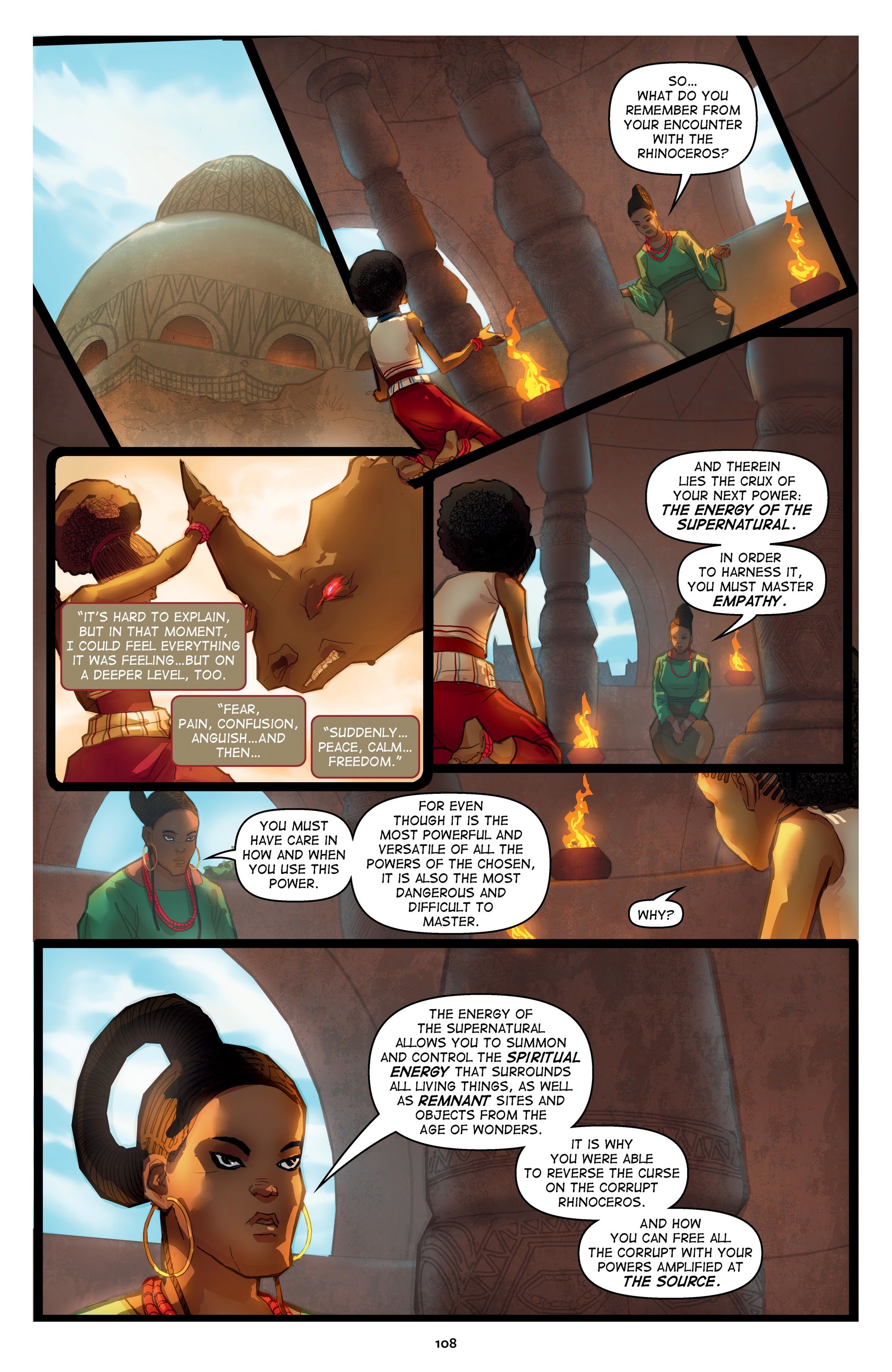 Read online Iyanu: Child of Wonder comic -  Issue # TPB 2 - 108