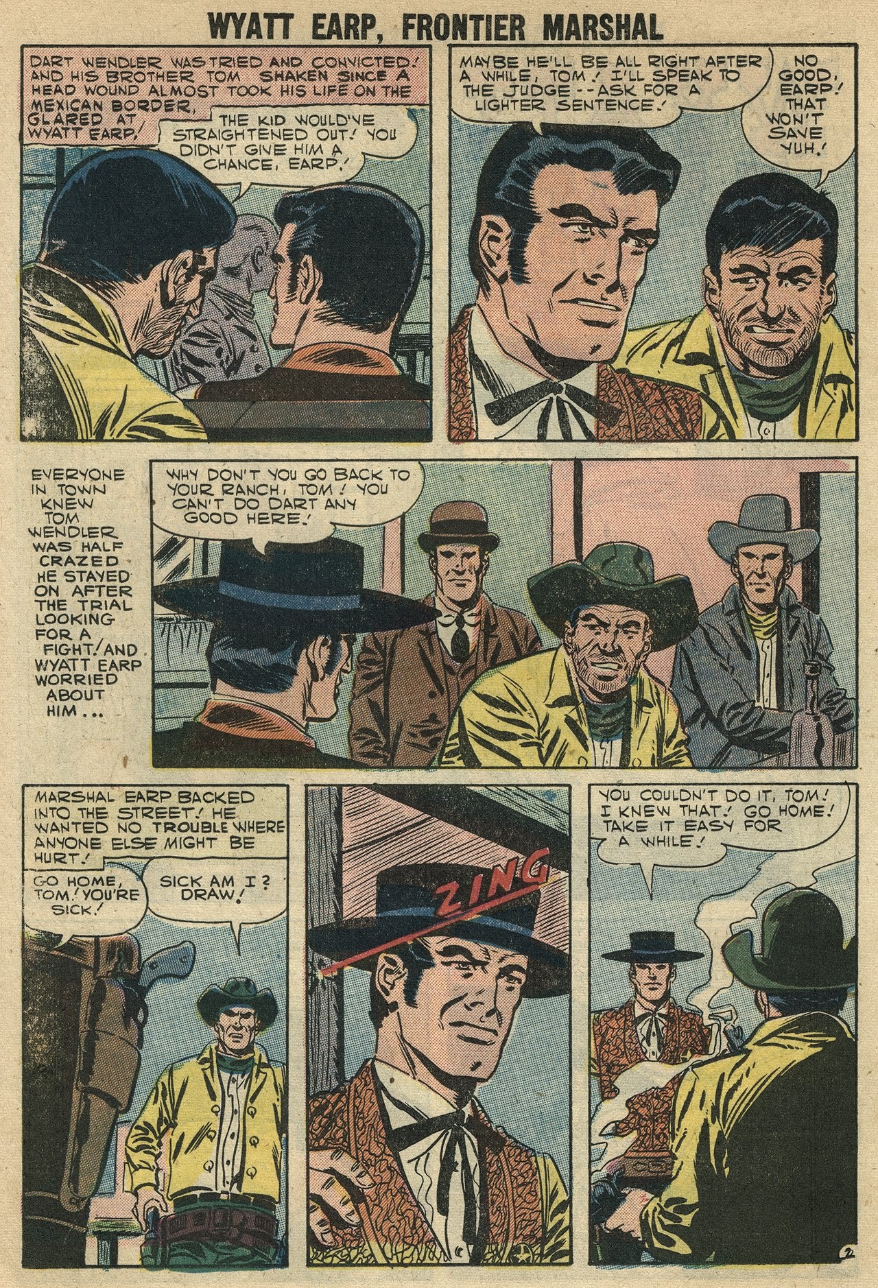 Read online Wyatt Earp Frontier Marshal comic -  Issue #19 - 14