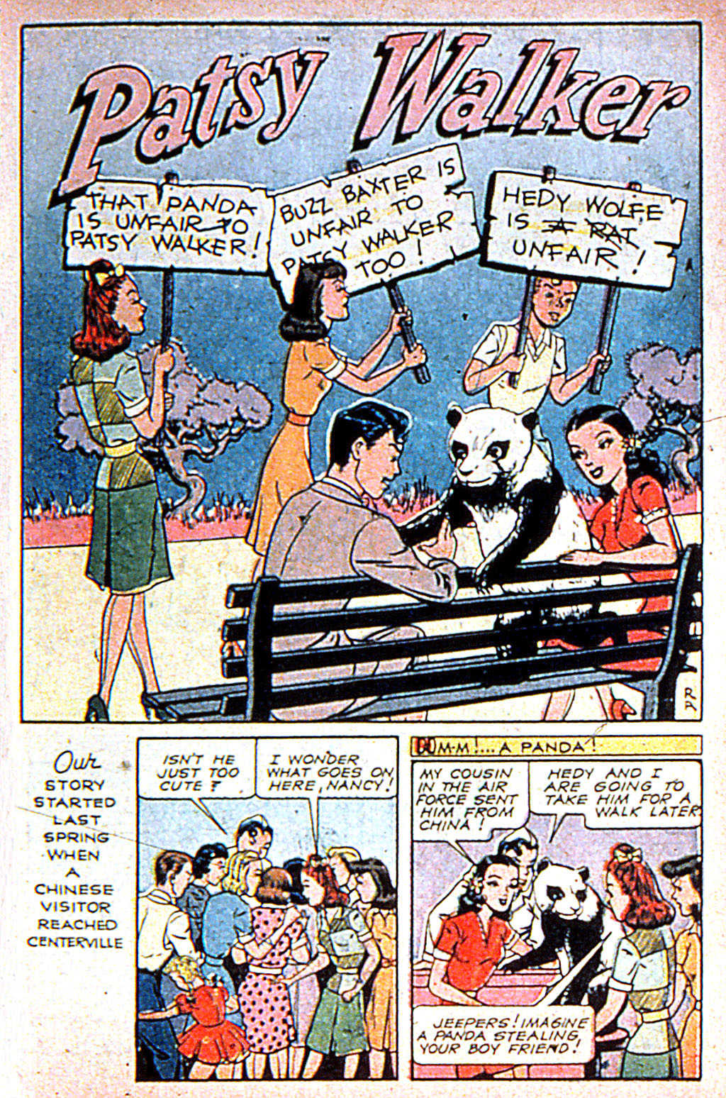 Read online Patsy Walker comic -  Issue #2 - 28