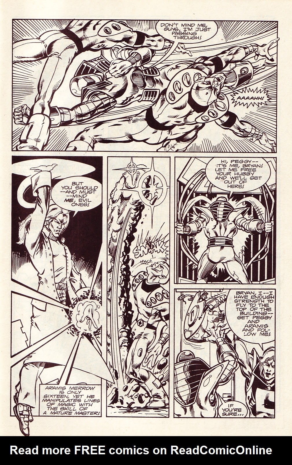 Read online Aramis comic -  Issue #3 - 19